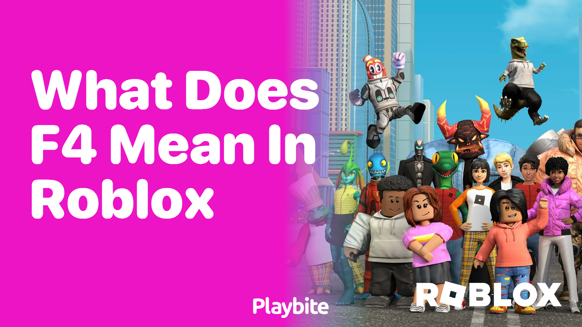 What Does F4 Mean in Roblox? Unraveling the Mystery