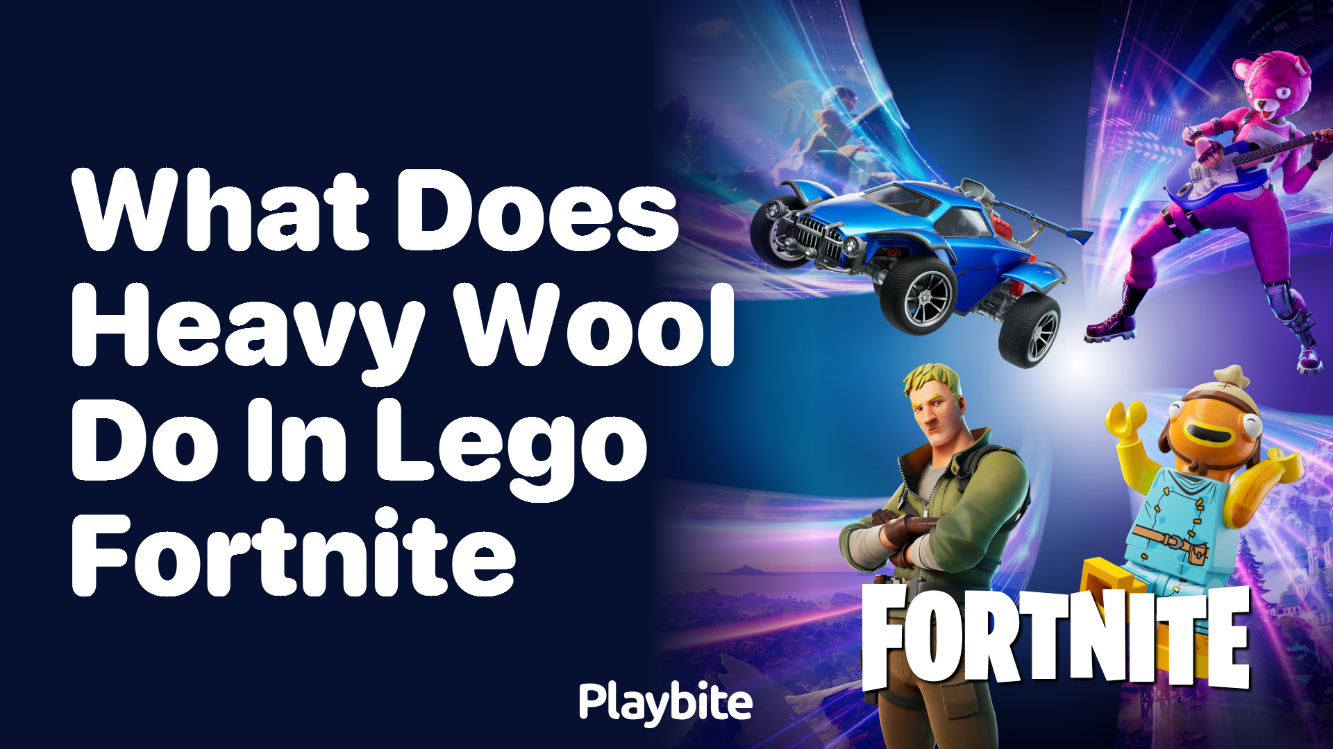 What Does Heavy Wool Do in Lego Fortnite?