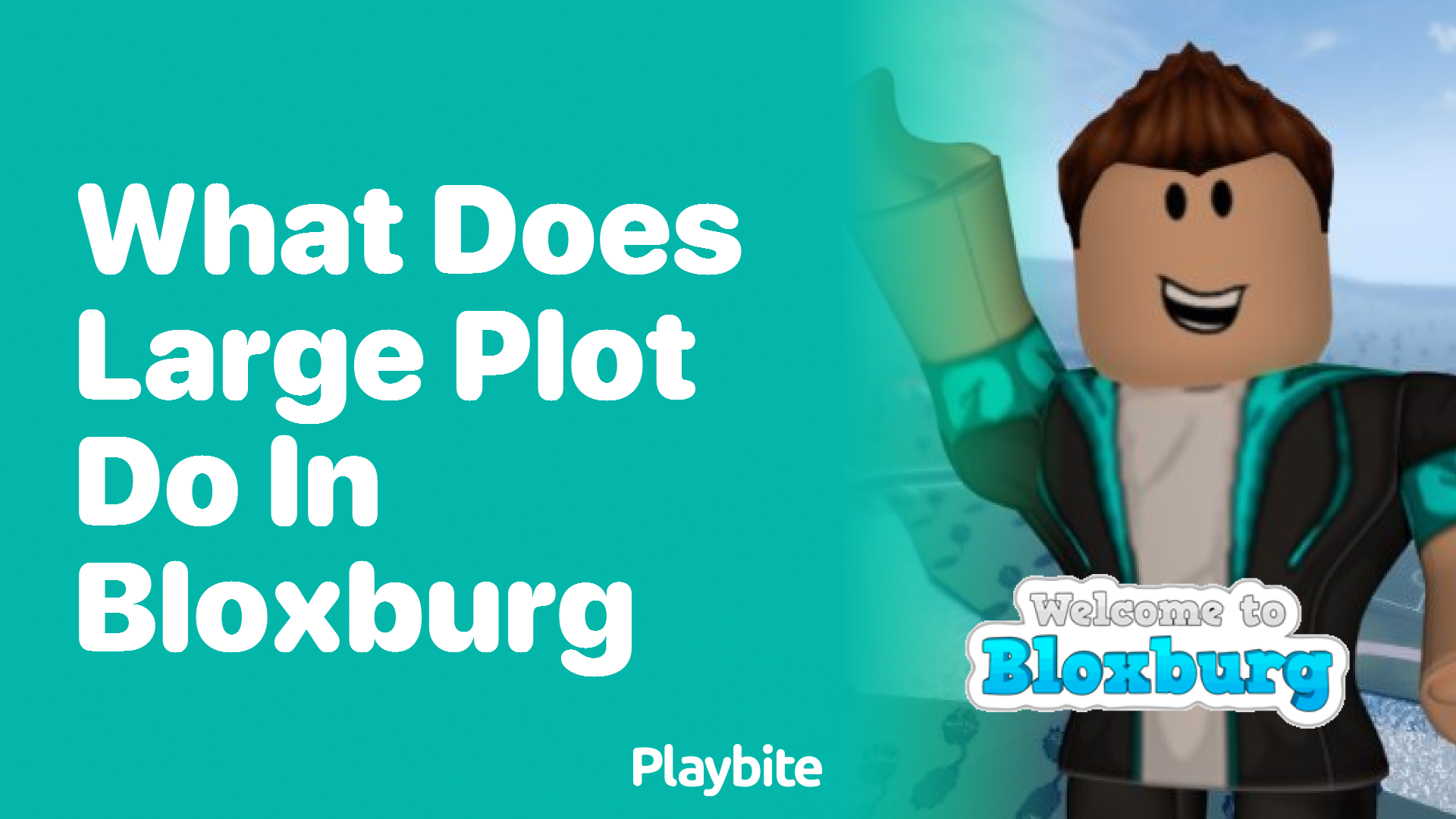 What Does Large Plot Do in Bloxburg?