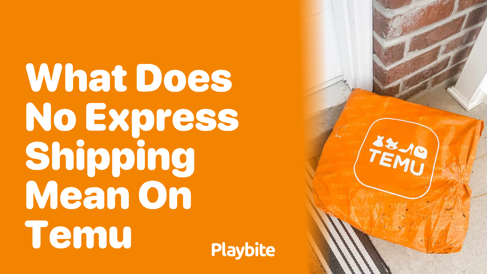 What Does 'No Express Shipping' Mean on Temu? - Playbite