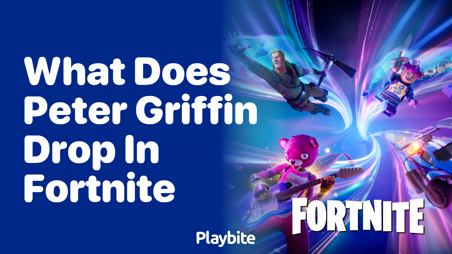 What Does Peter Griffin Drop in Fortnite?