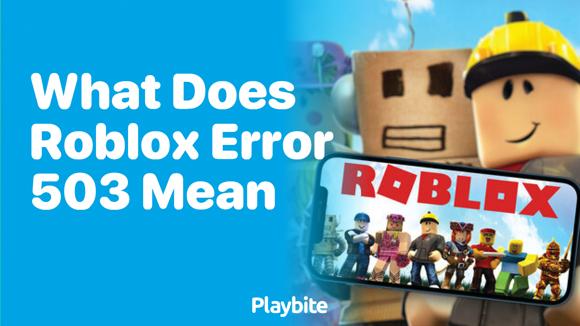 What Does Roblox Error 503 Mean? Unraveling the Mystery