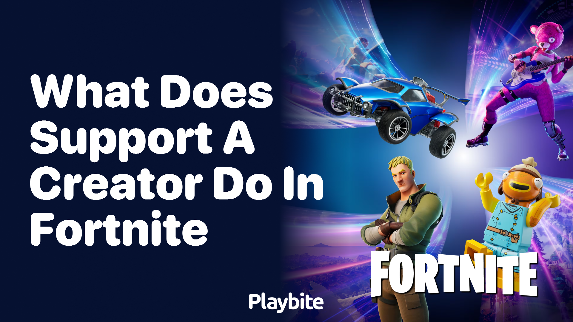 What Does Support a Creator Do in Fortnite?