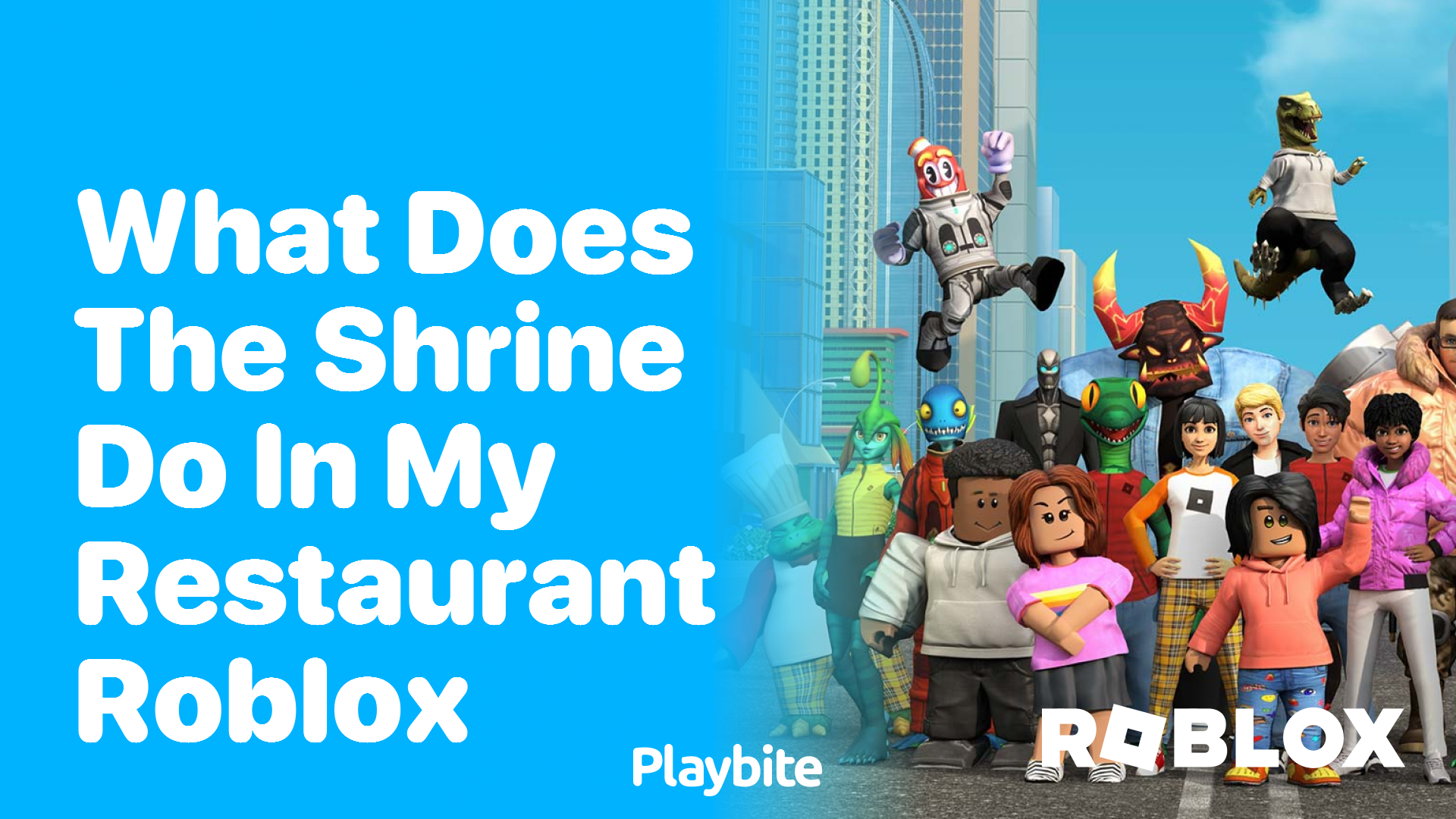 What Does the Shrine Do in My Restaurant Roblox?