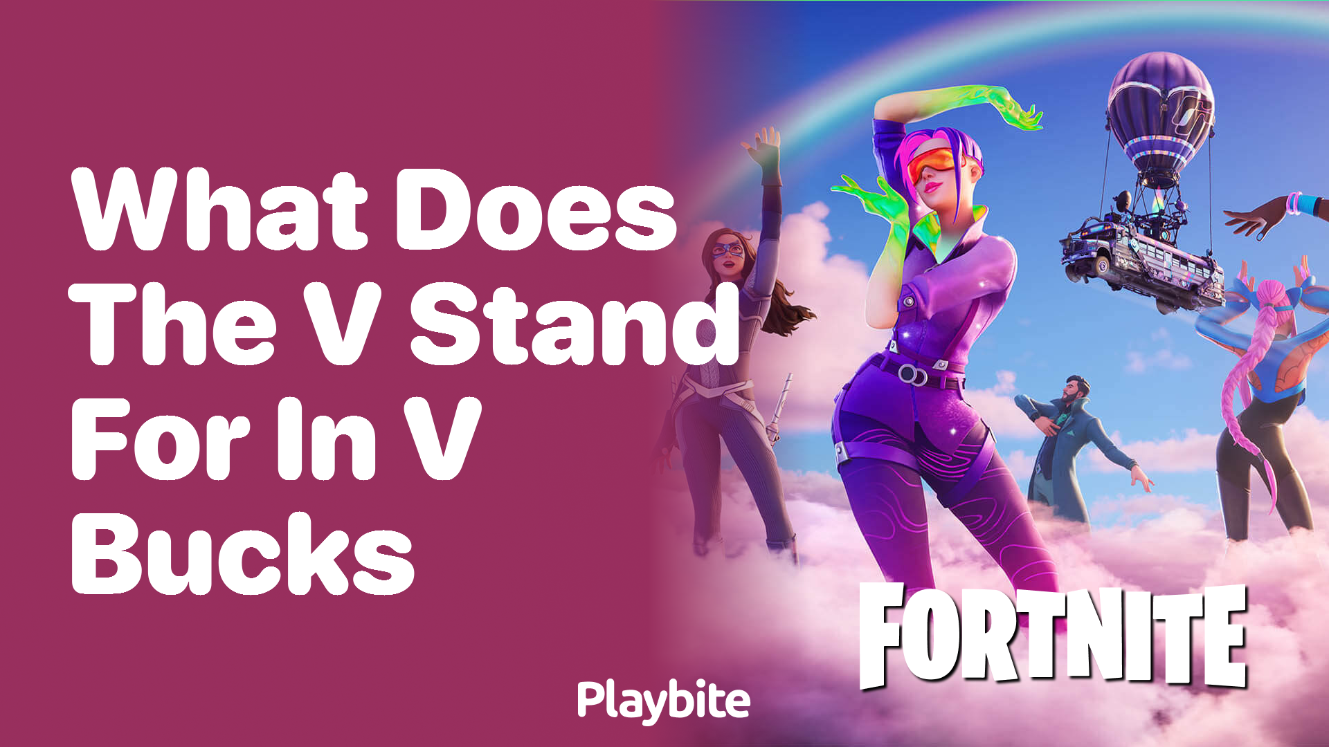 What Does the V Stand for in V-Bucks? Unveiling the Currency of Fortnite
