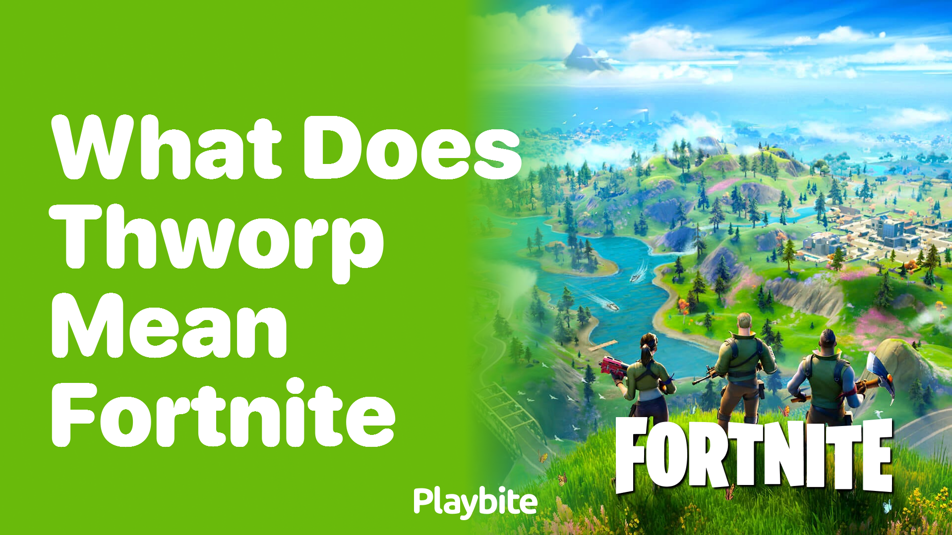 What Does Thworp Mean in Fortnite?