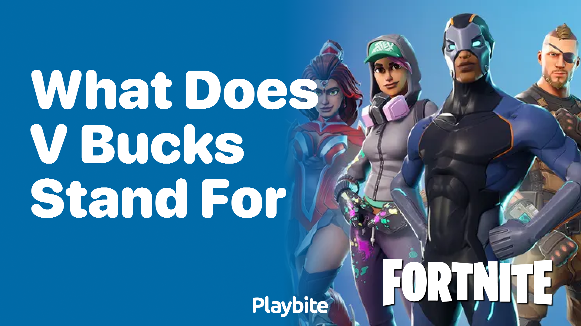 What Does V-Bucks Stand For in Fortnite?