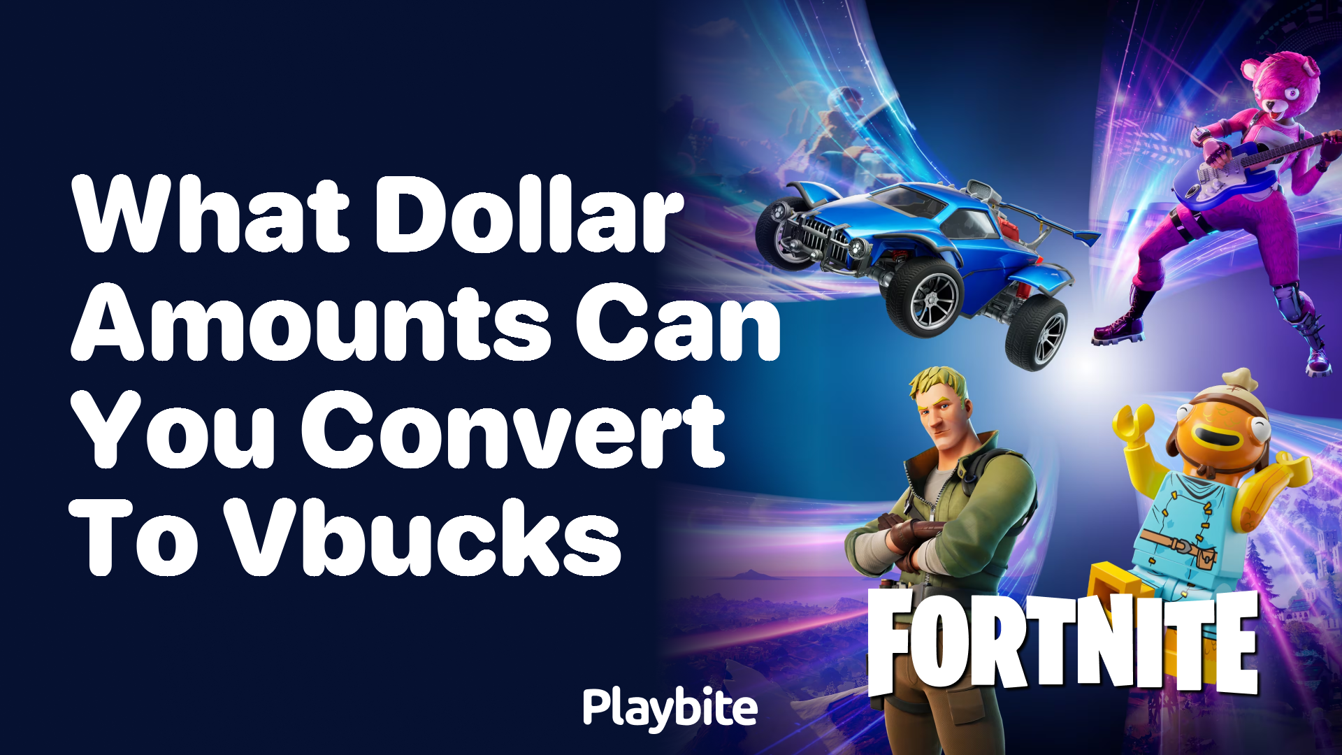 What Dollar Amounts Can You Convert to V-Bucks in Fortnite?