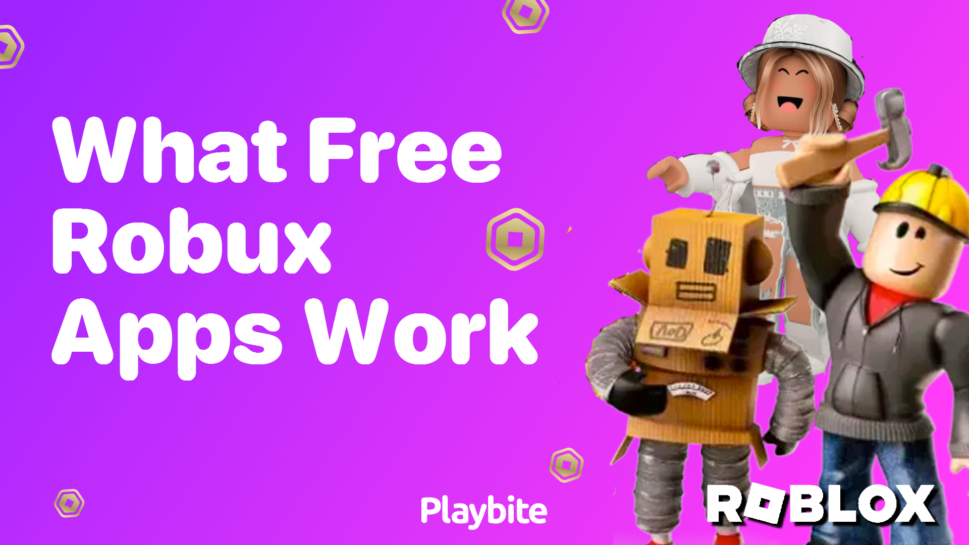 What Free Robux Apps Actually Work?