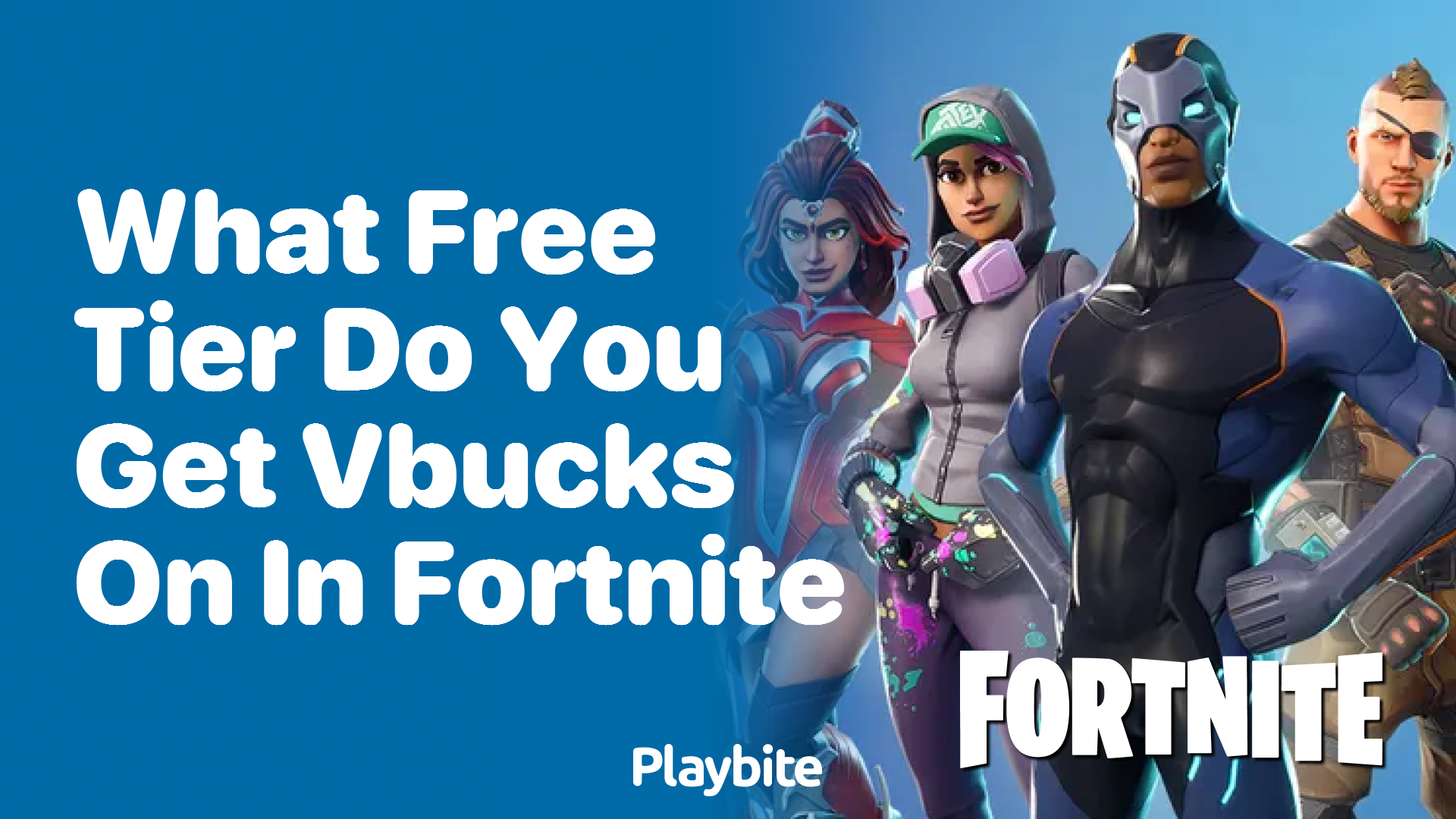 What Free Tier Do You Get V-Bucks on in Fortnite?