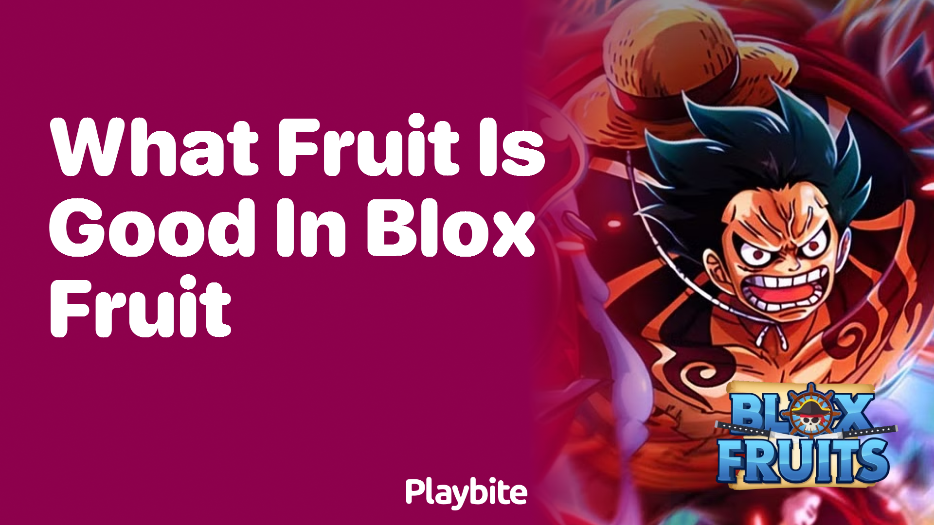 What Fruit Is Good in Blox Fruit?