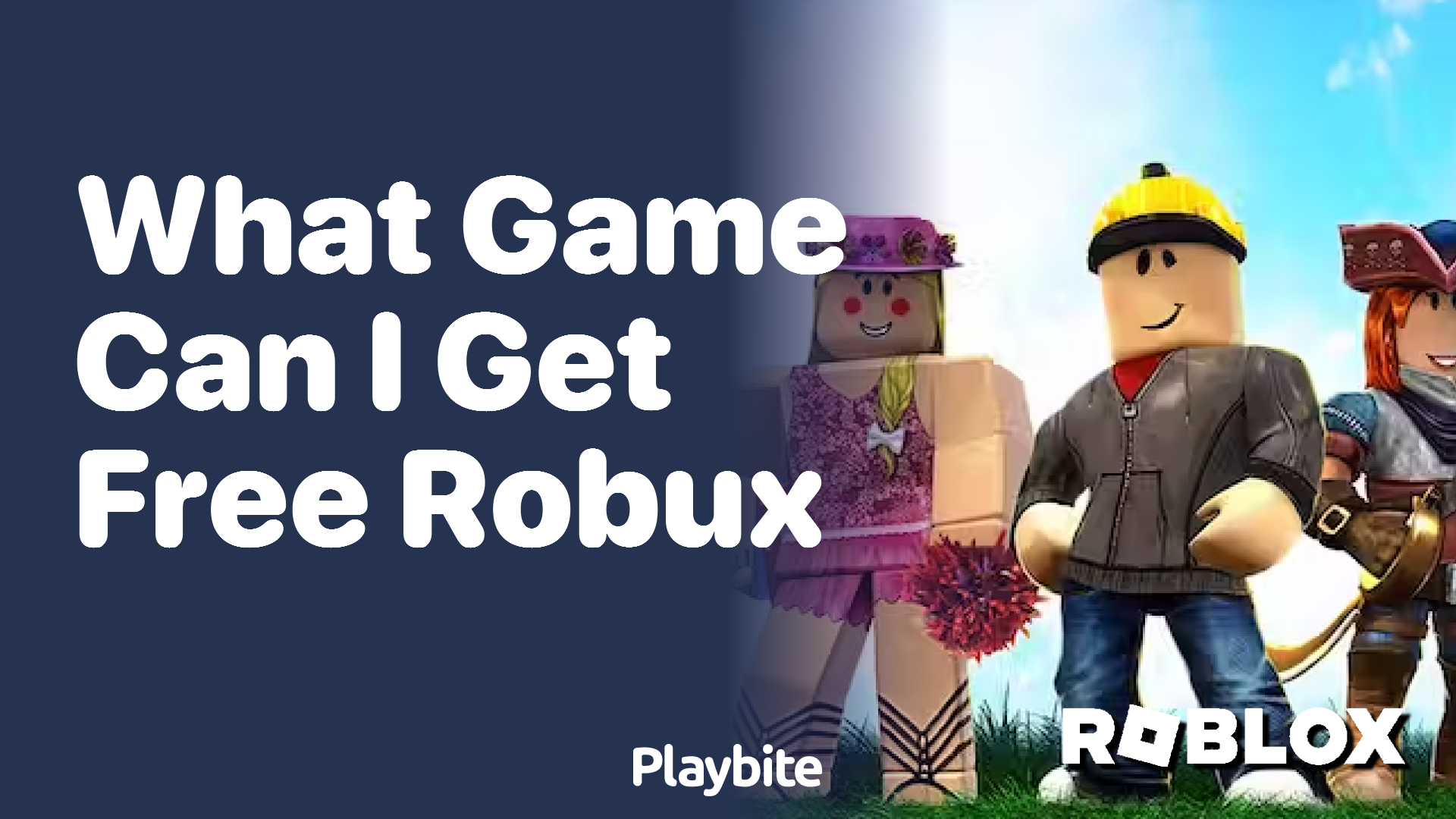 What Game Can I Get Free Robux From?