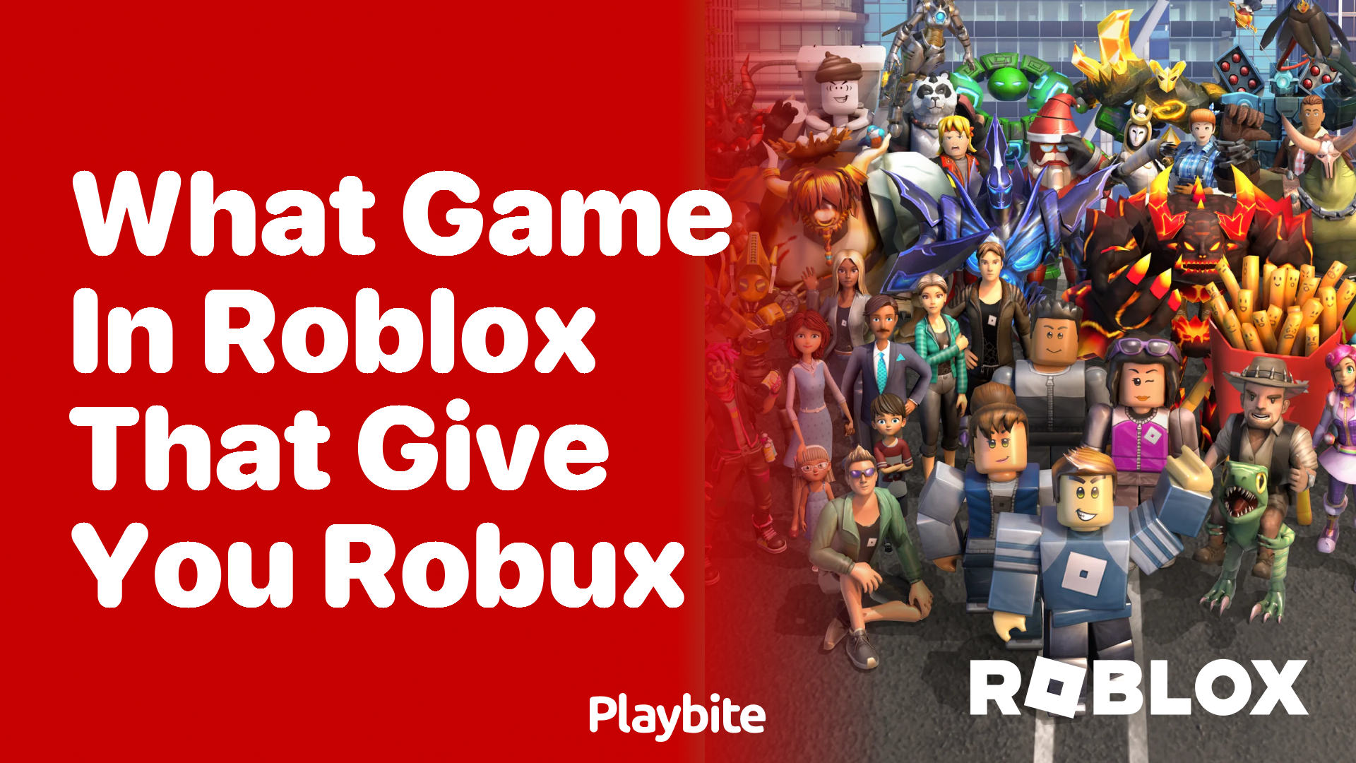 What Game in Roblox Gives You Robux?