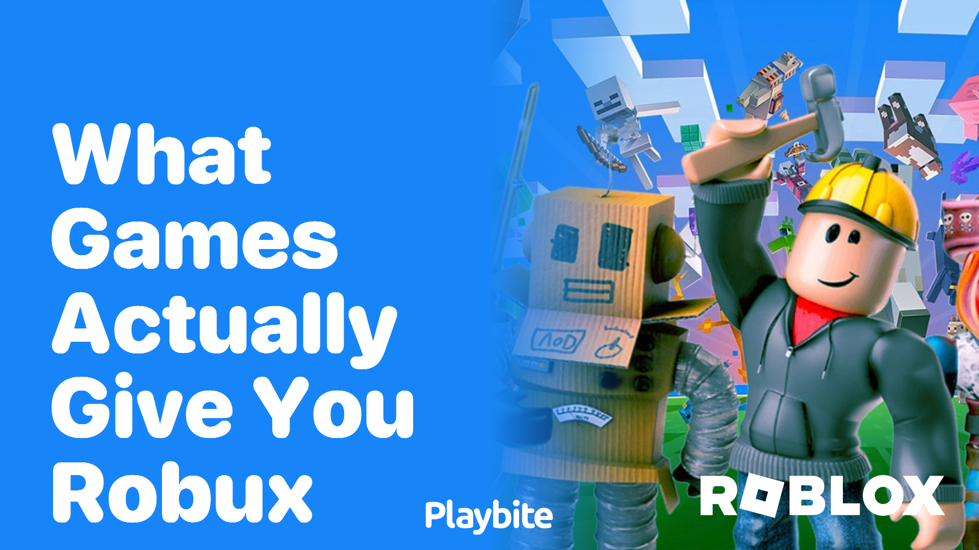 What Games Actually Give You Robux?