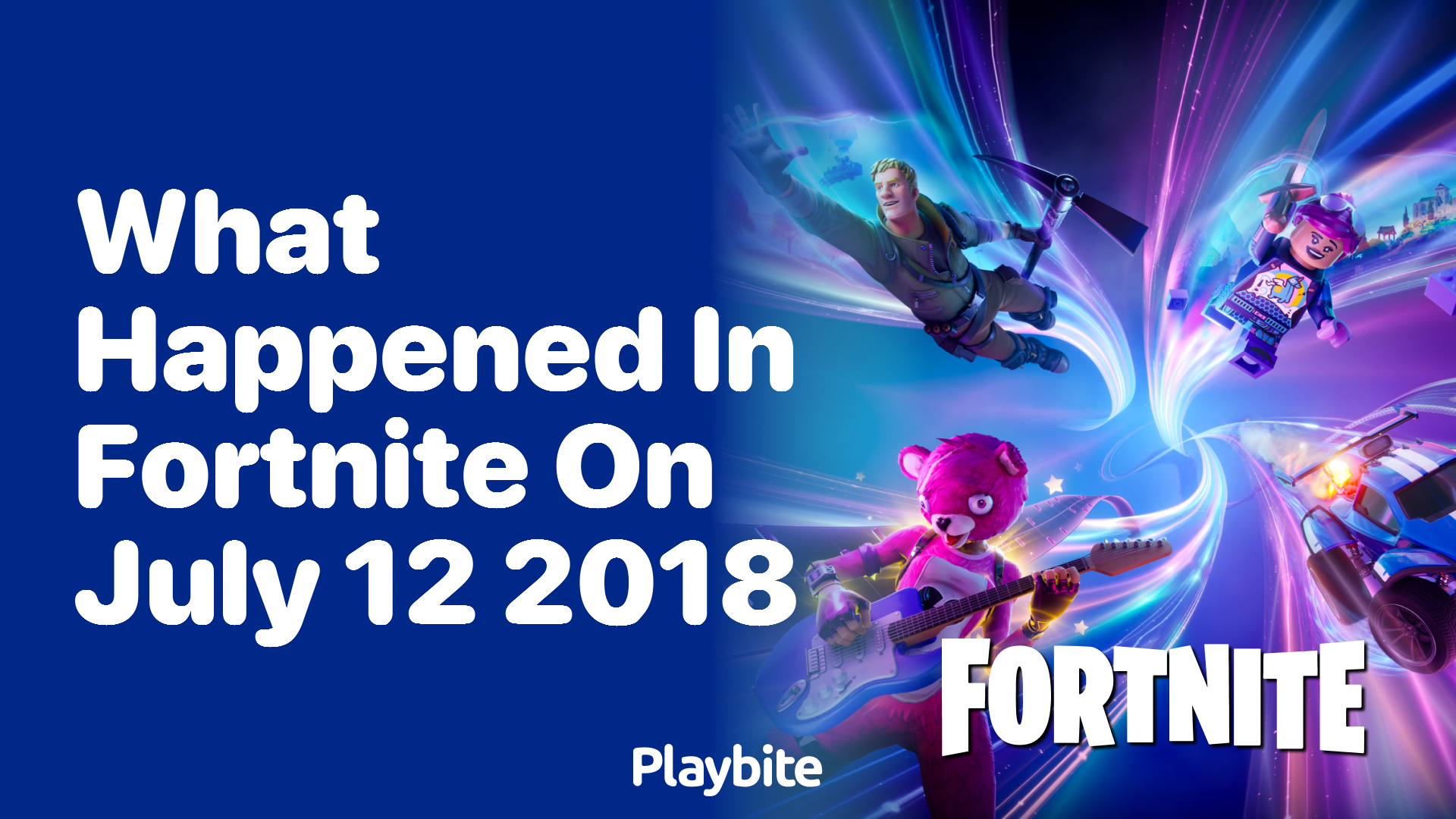 What Happened in Fortnite on July 12, 2018?