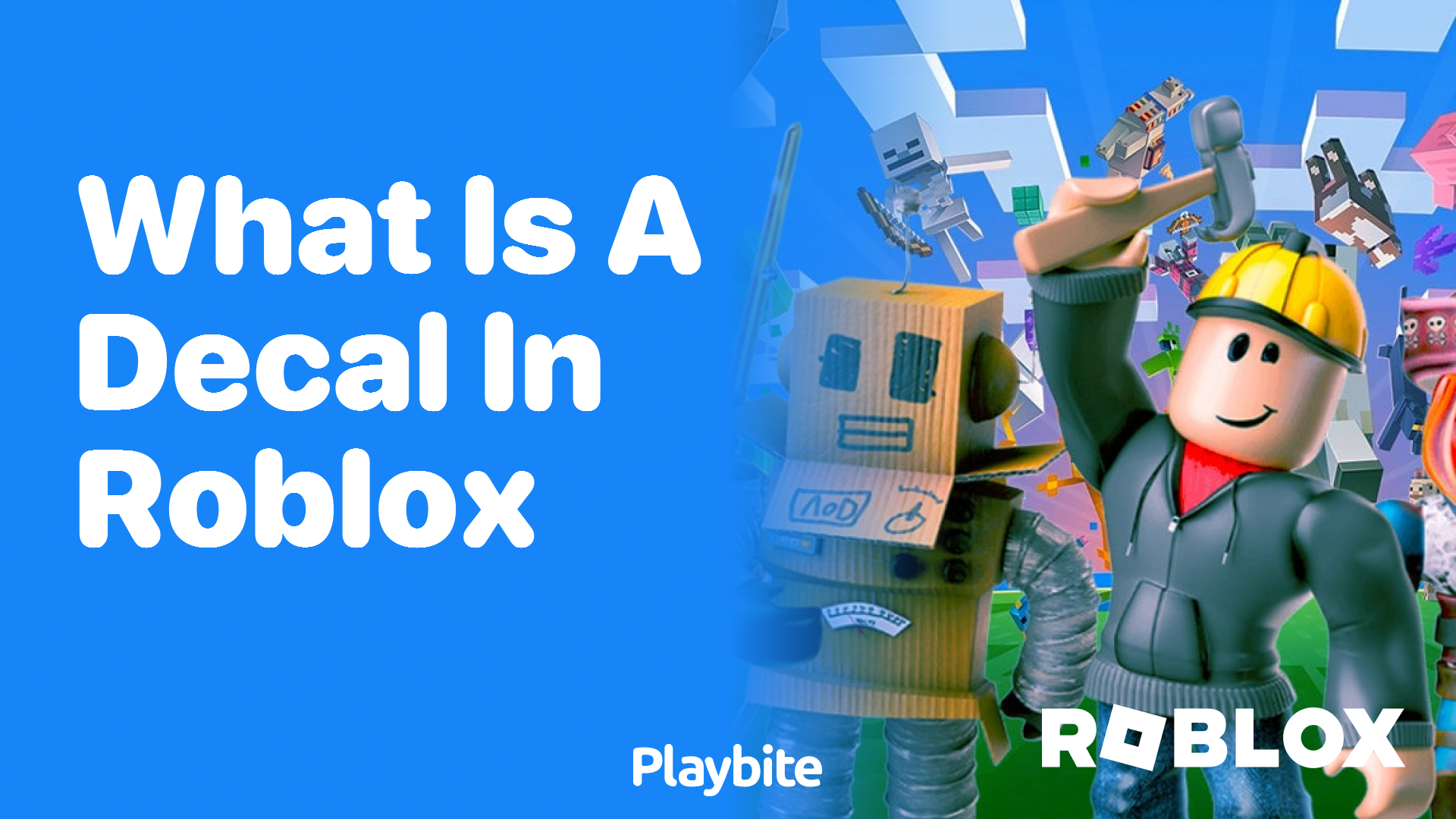 What is a Decal in Roblox?