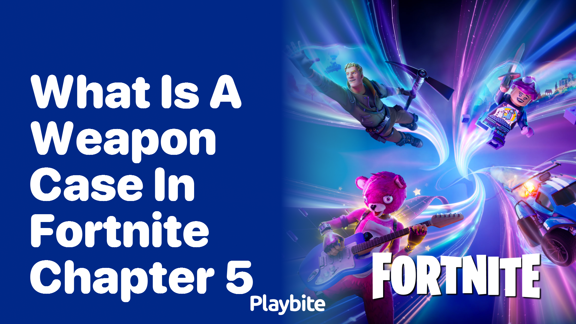 What is a Weapon Case in Fortnite Chapter 5?