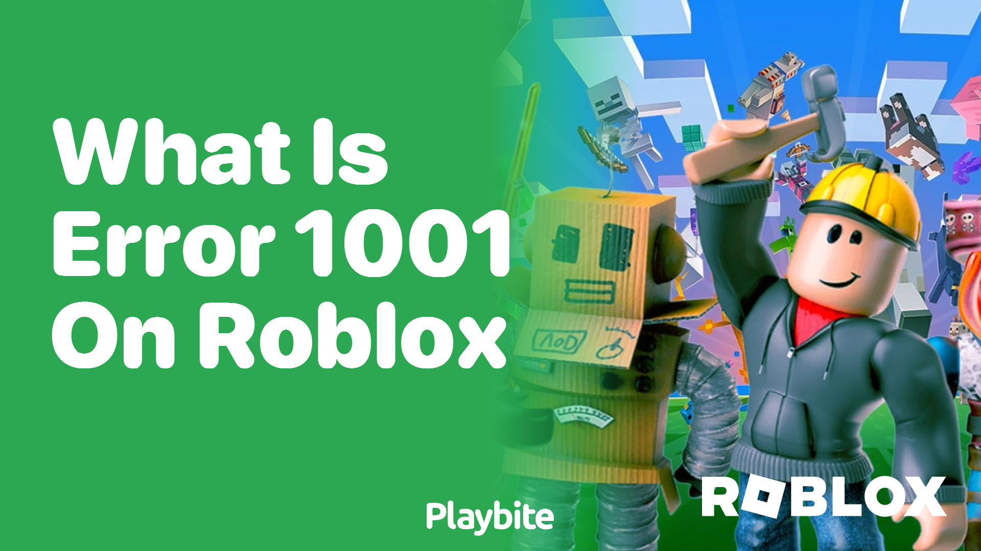 What is Error 1001 on Roblox? - Playbite