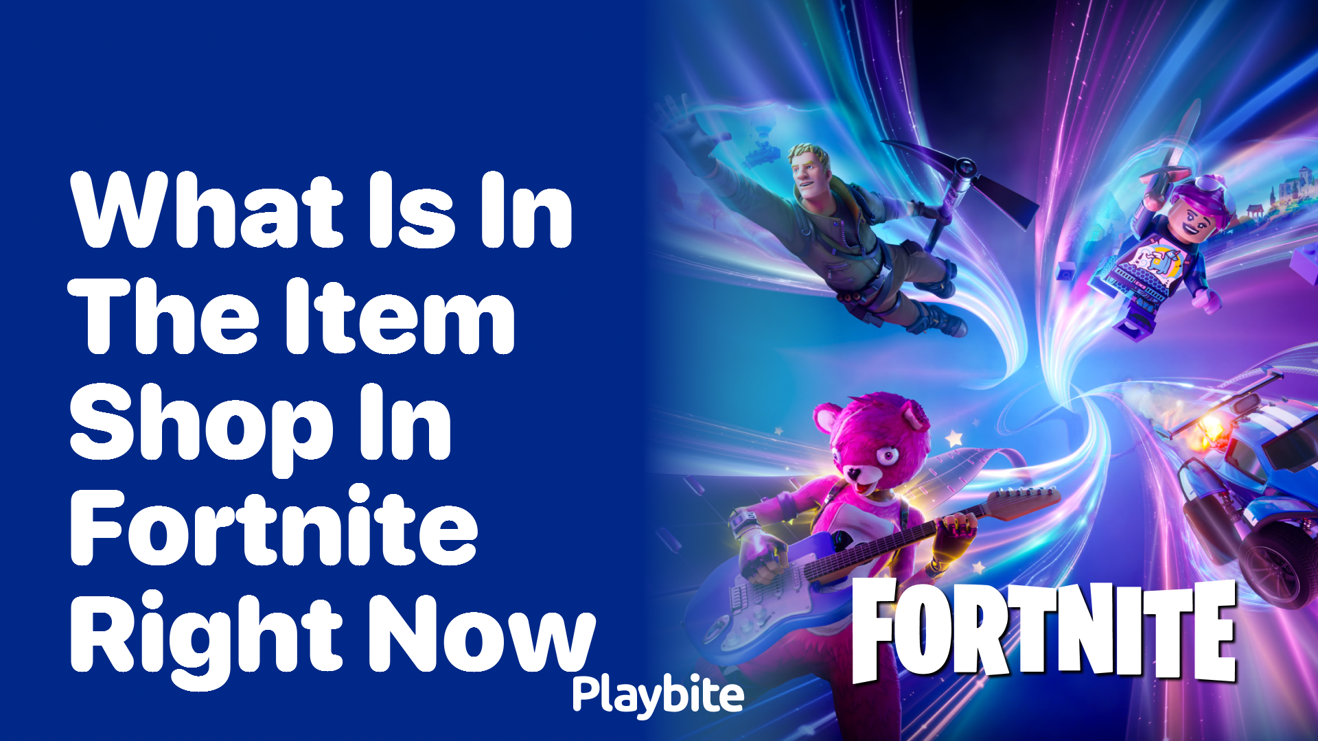 What’s in the Fortnite Item Shop Right Now?