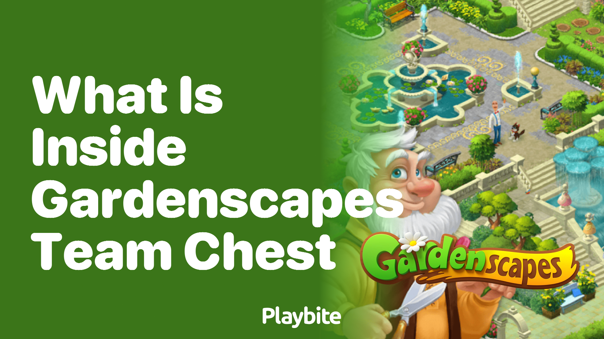 What’s Inside the Gardenscapes Team Chest?