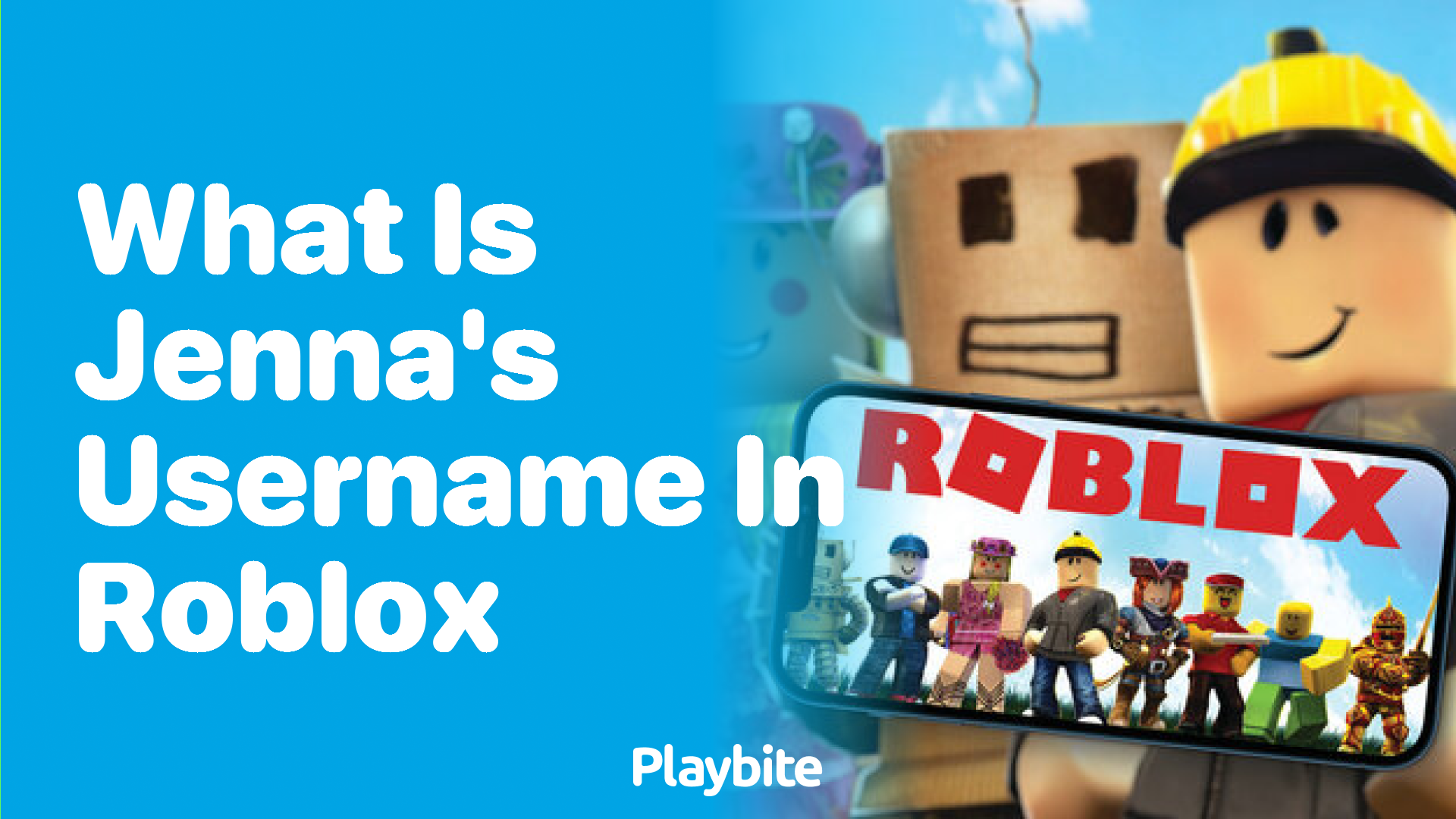 What is Jenna&#8217;s Username in Roblox?