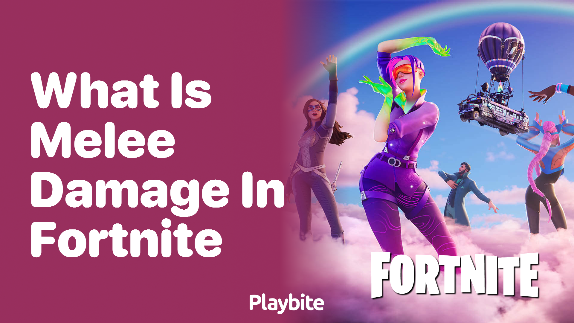 What Is Melee Damage in Fortnite?
