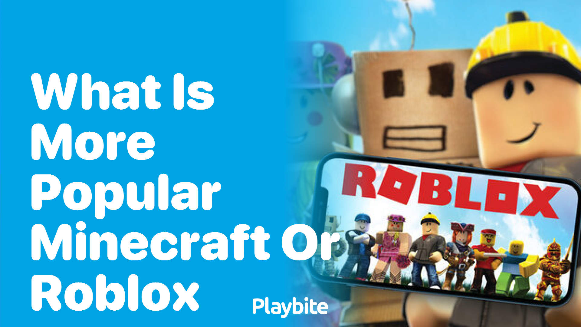 What Is More Popular, Minecraft or Roblox?