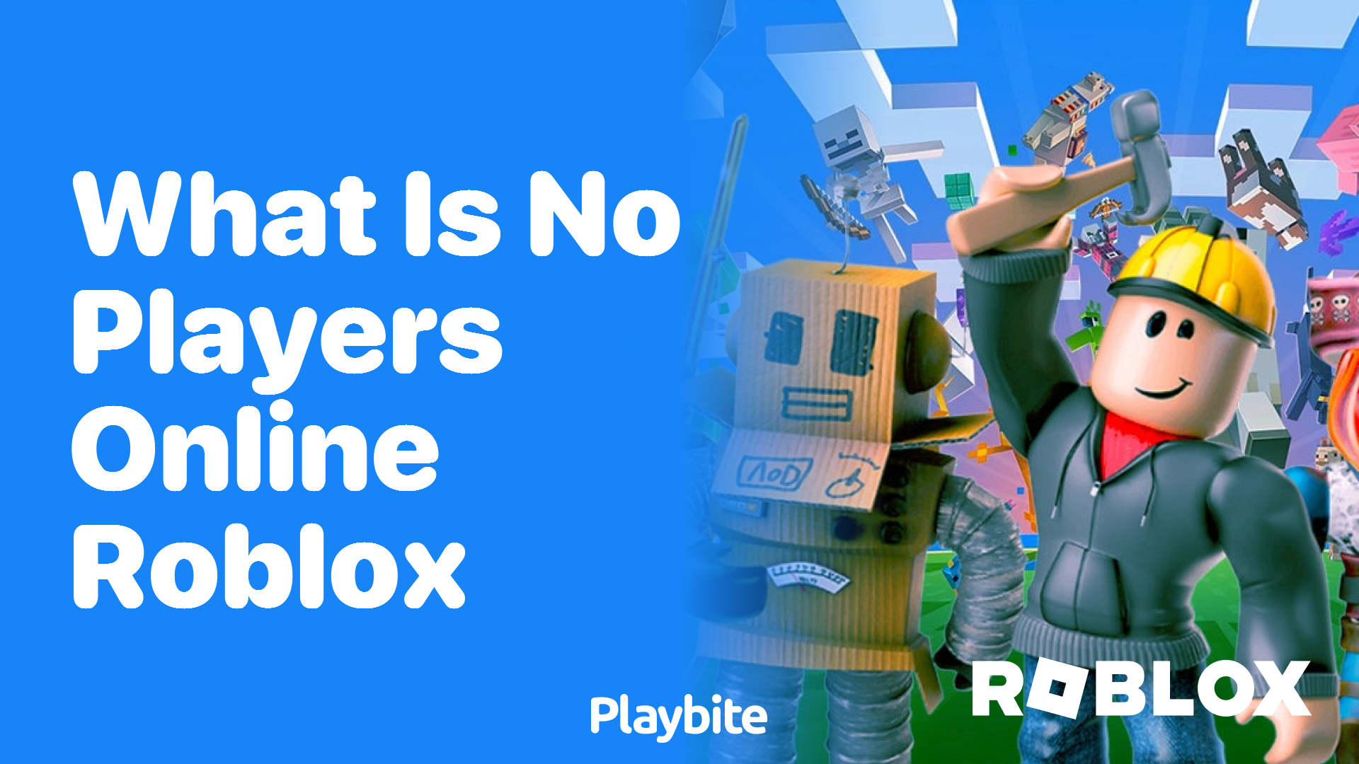 What is &#8216;No Players Online&#8217; in Roblox?
