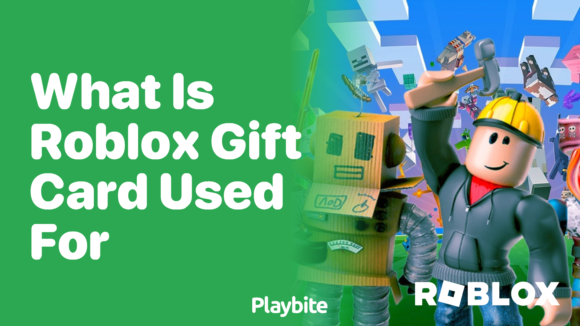 What is a Roblox Gift Card Used For?