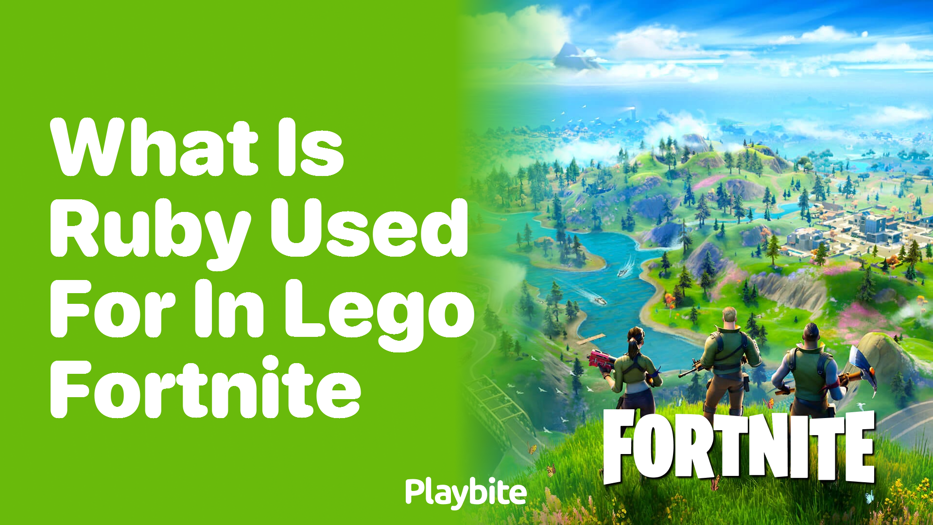 What Is Ruby Used for in Lego Fortnite?