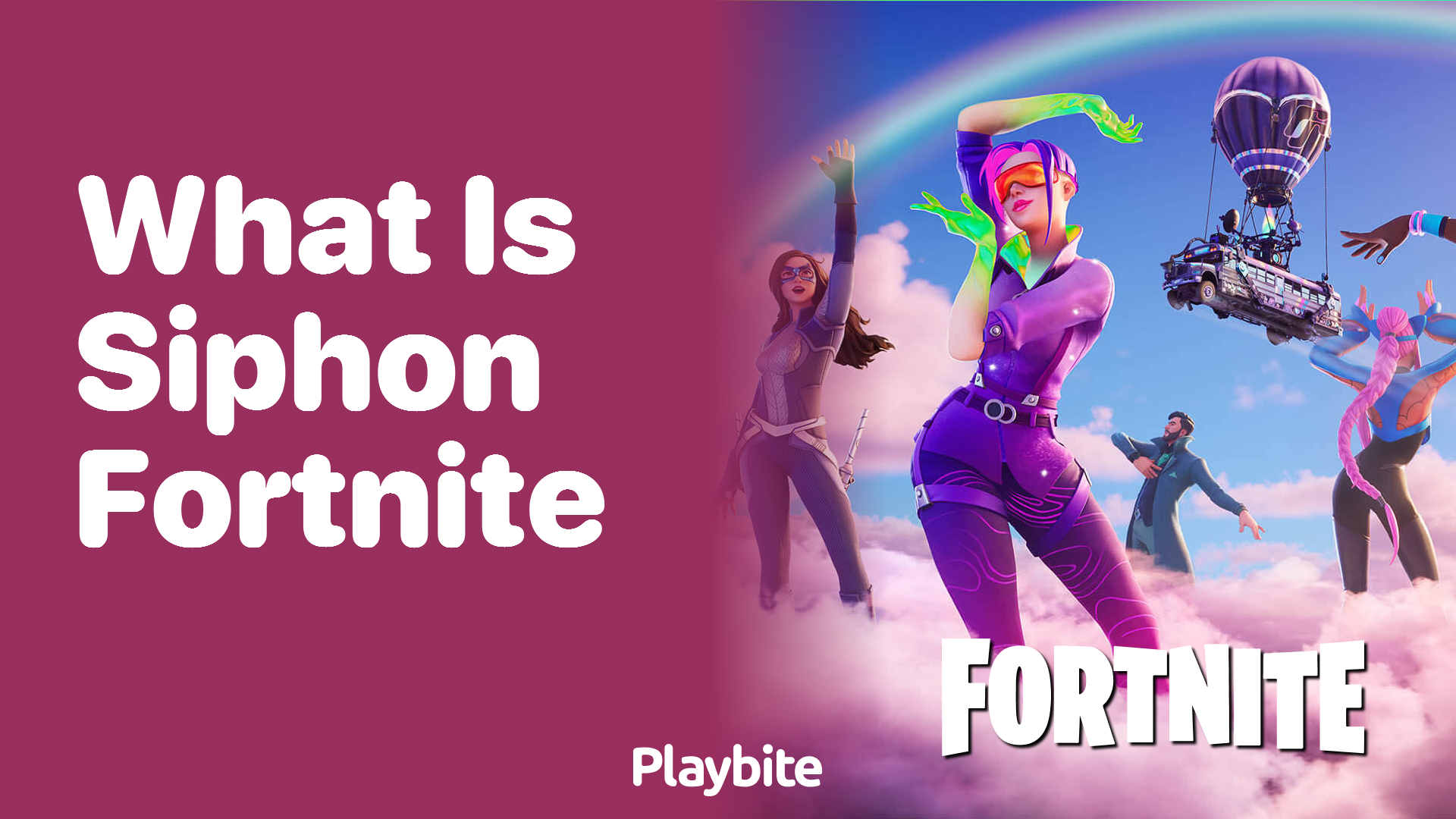 What is Siphon in Fortnite?
