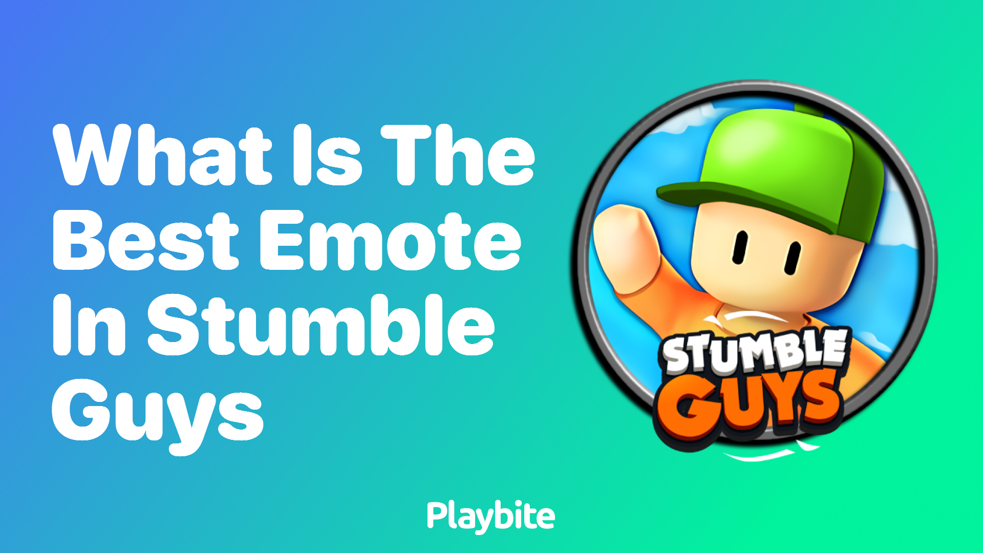 What Is the Best Emote in Stumble Guys?