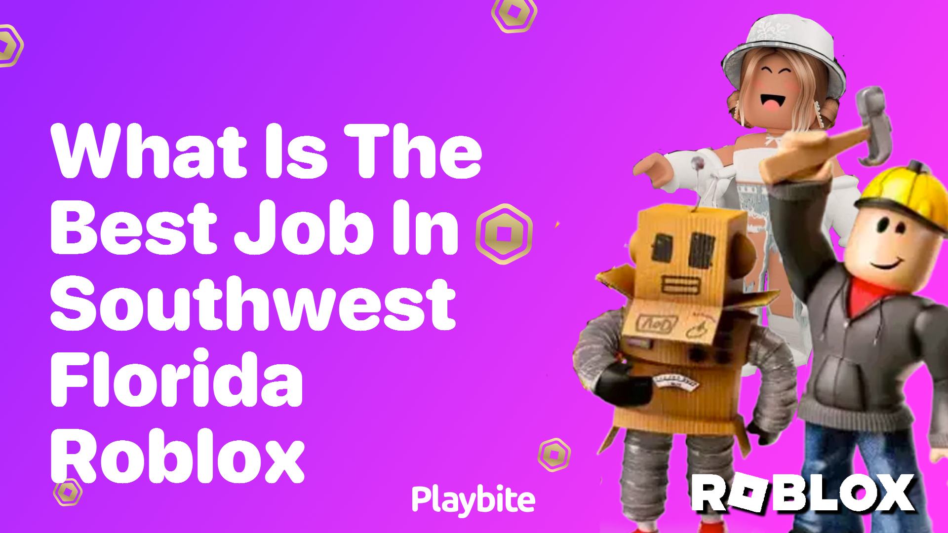 What is the Best Job in Southwest Florida Roblox?
