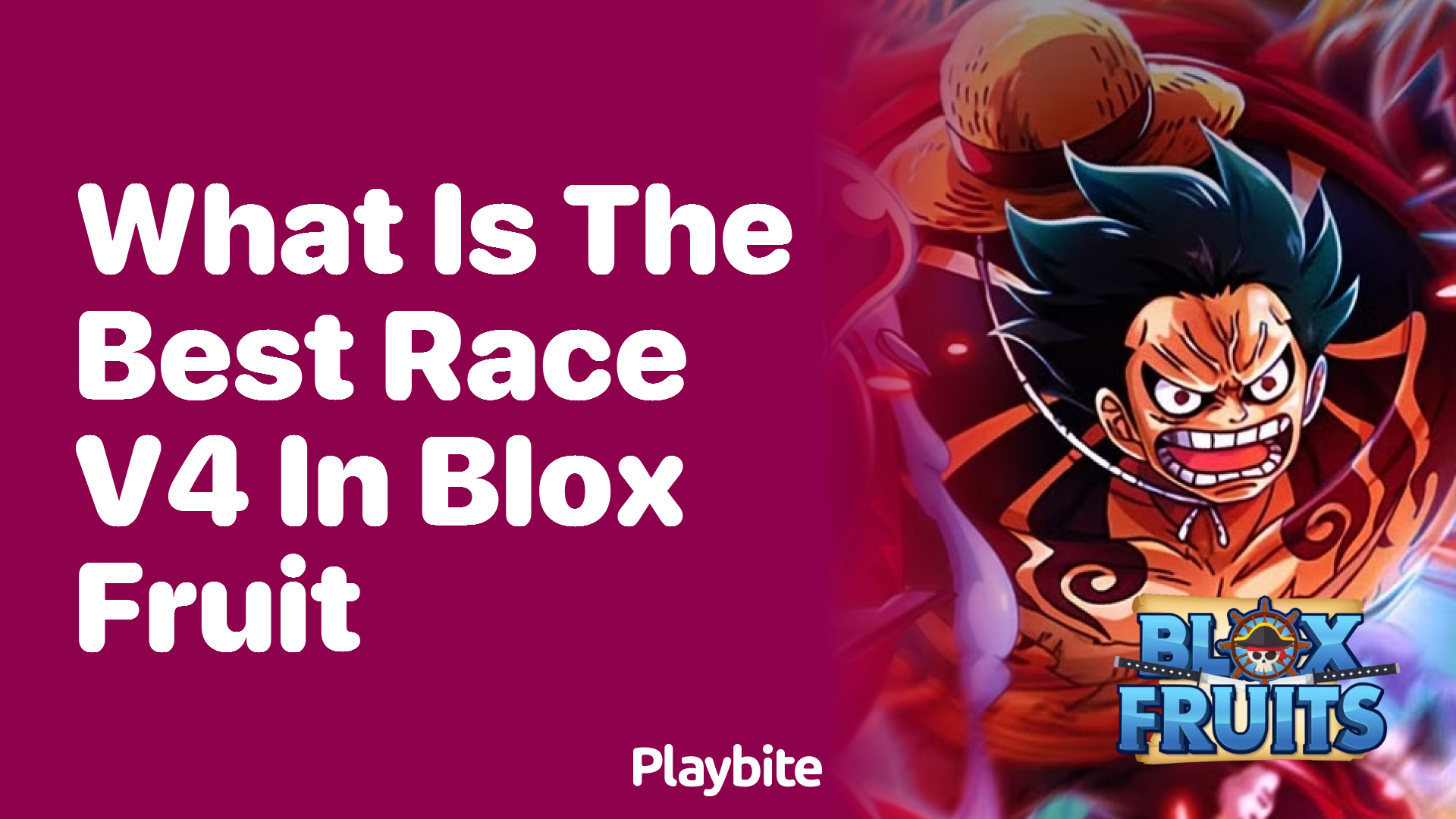 What is the Best Race V4 in Blox Fruit?