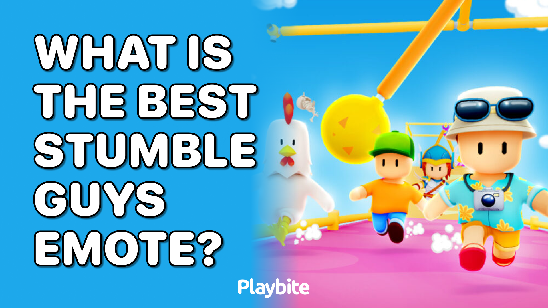 What is the Best Stumble Guys Emote? Discover Now!