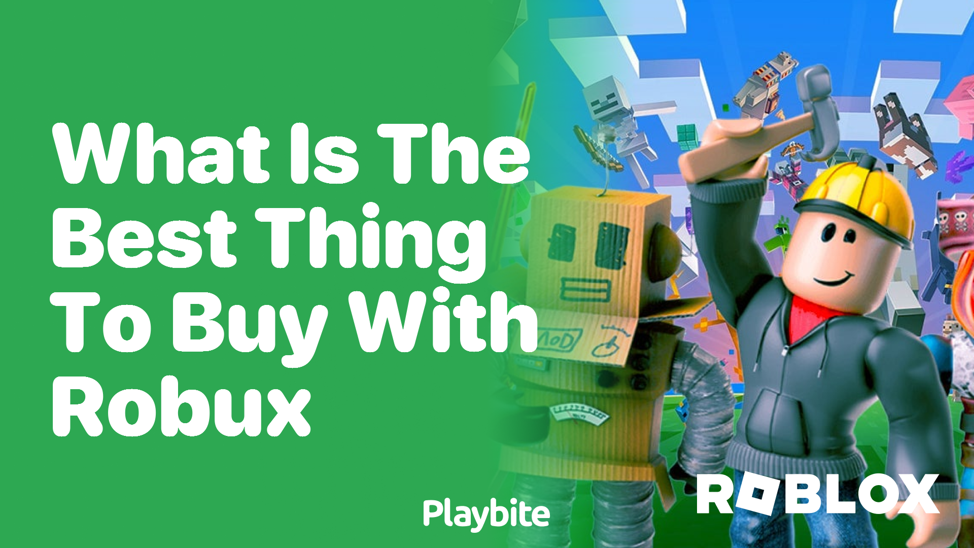 What&#8217;s the Best Thing to Buy With Robux?