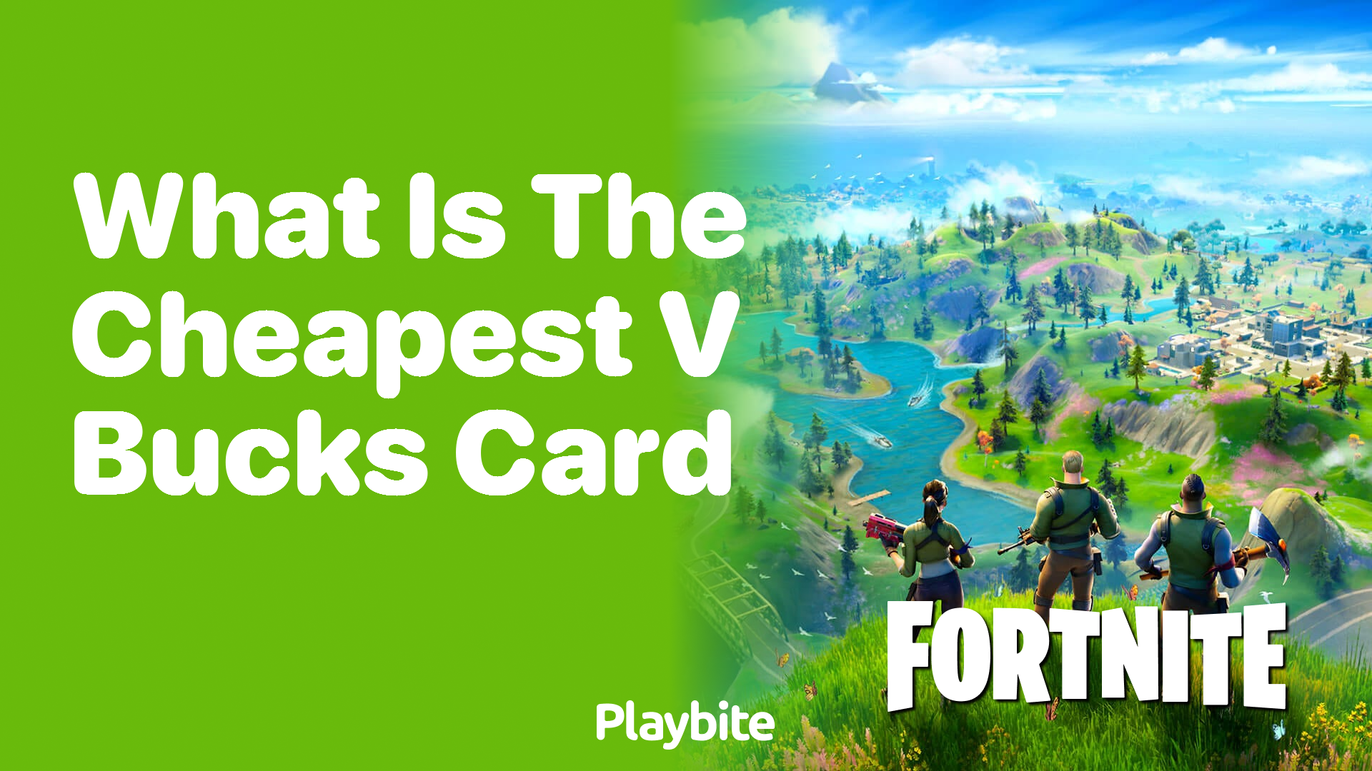 What Is the Cheapest V-Bucks Card You Can Get?