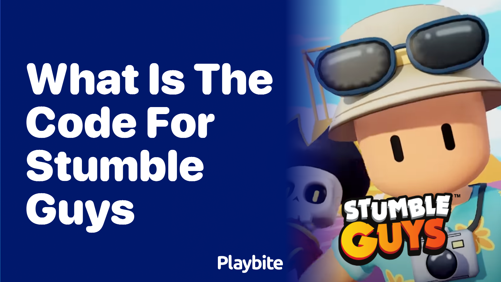 What is the code for Stumble Guys?