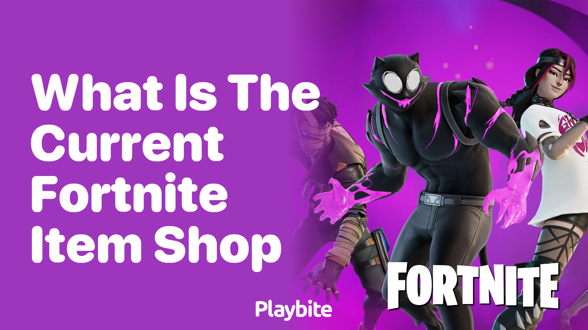 What&#8217;s in the Current Fortnite Item Shop?