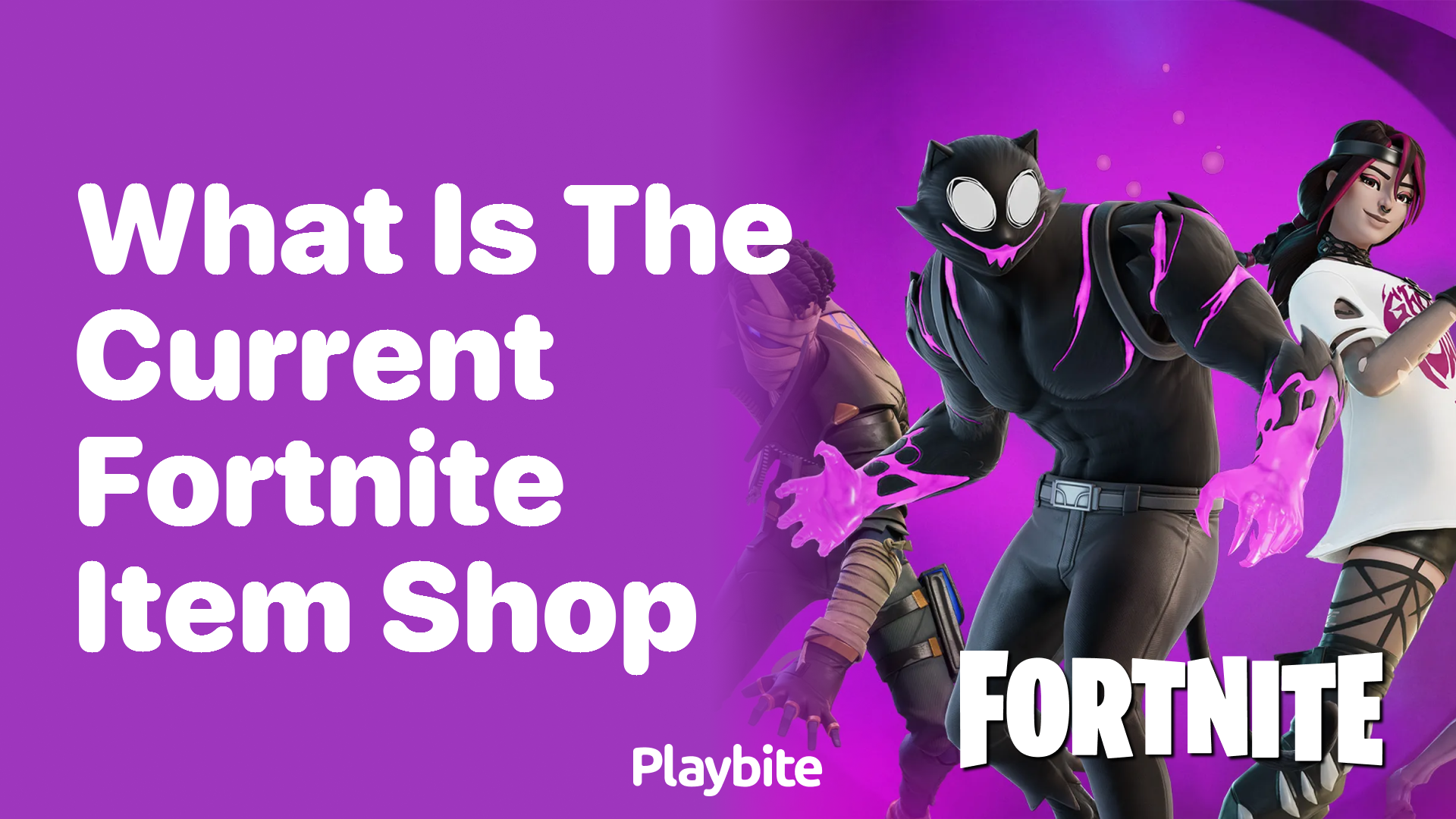 What’s in the Current Fortnite Item Shop?