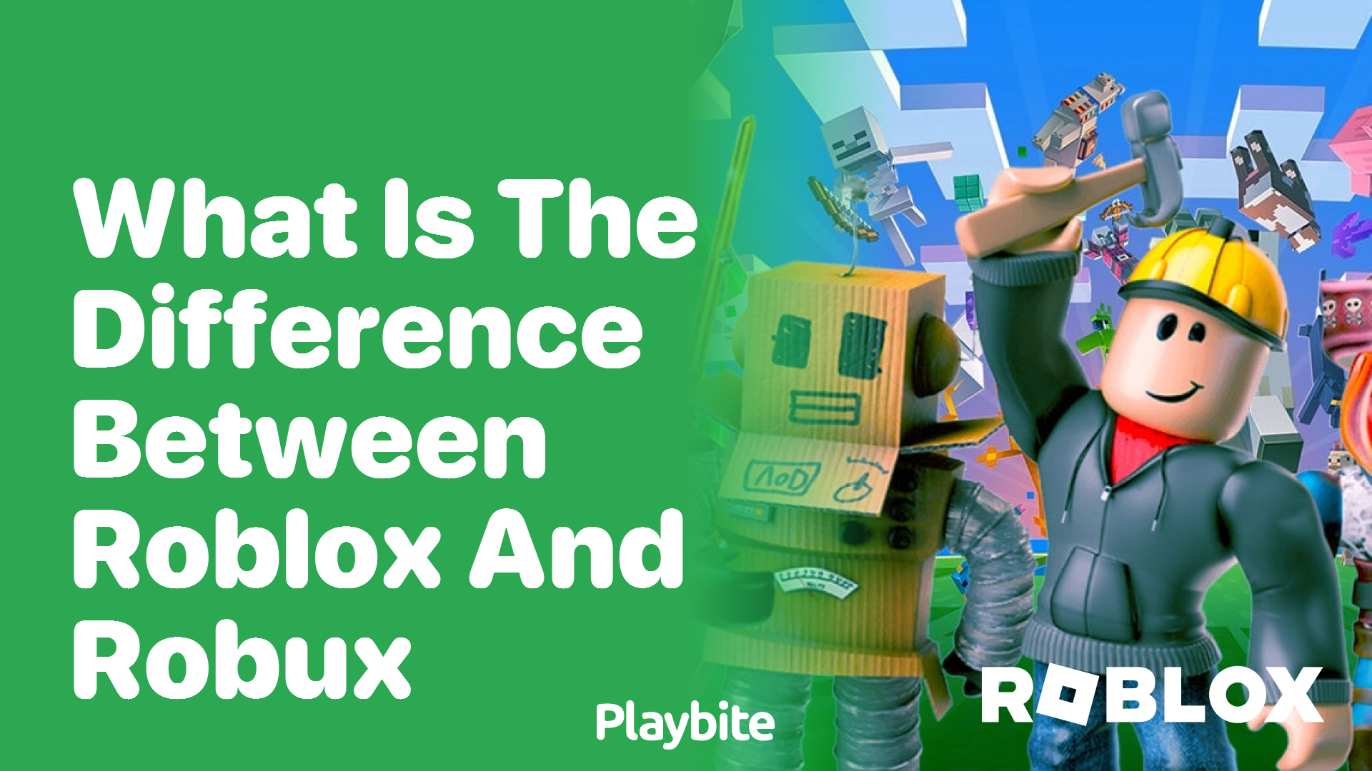 What is the Difference Between Roblox and Robux?