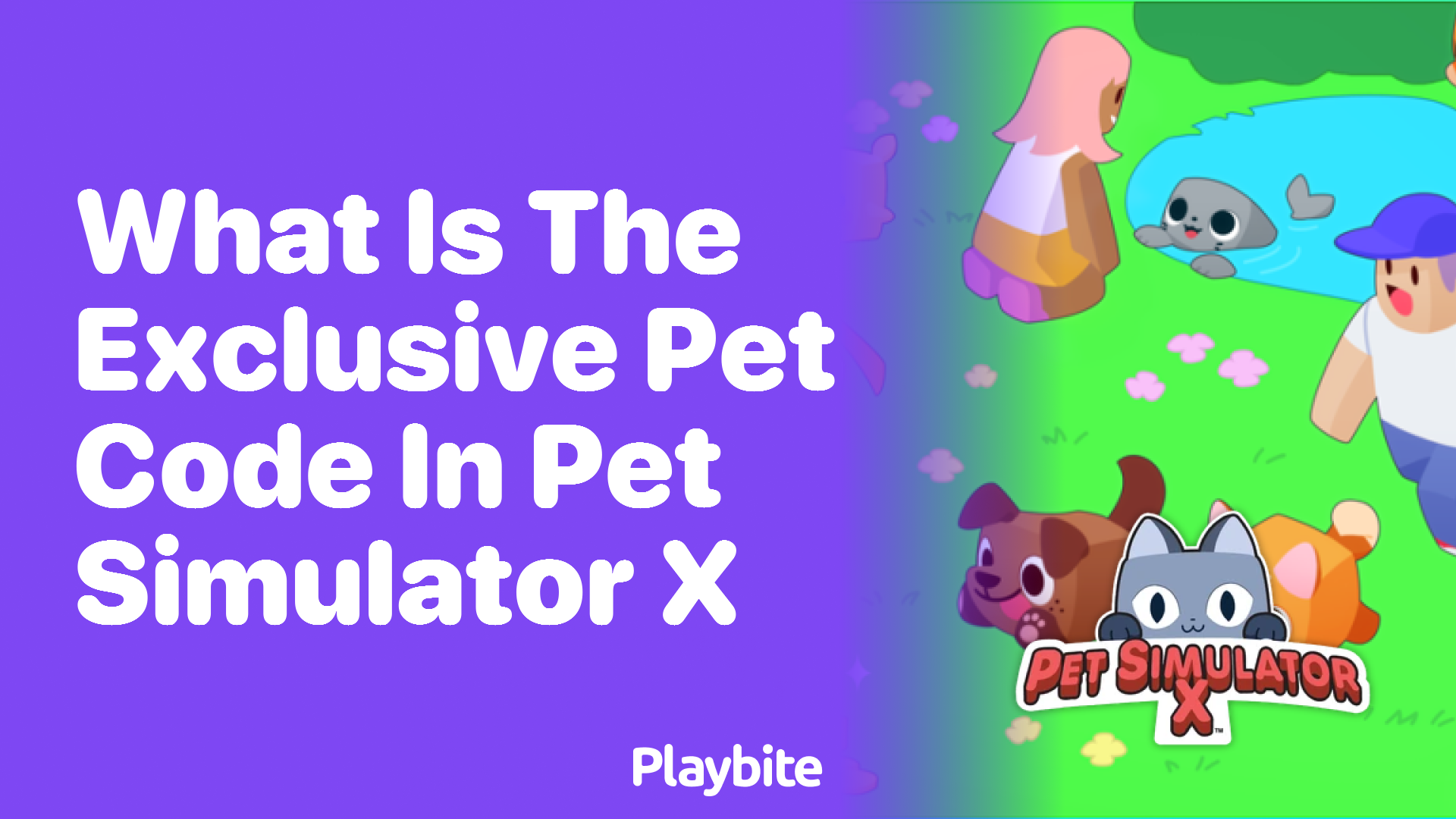What is the Exclusive Pet Code in Pet Simulator X?