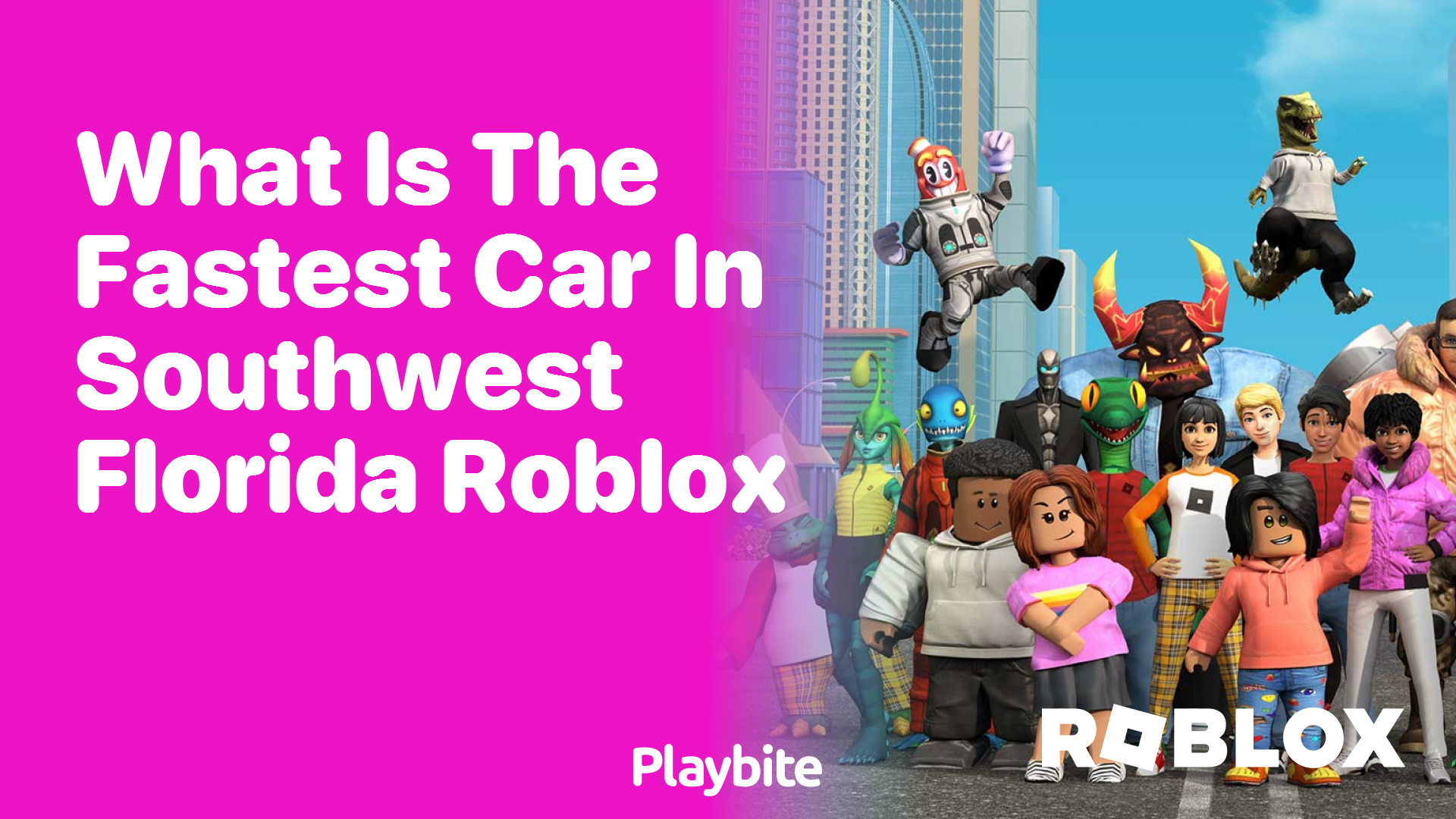 What Is the Fastest Car in Southwest Florida on Roblox?