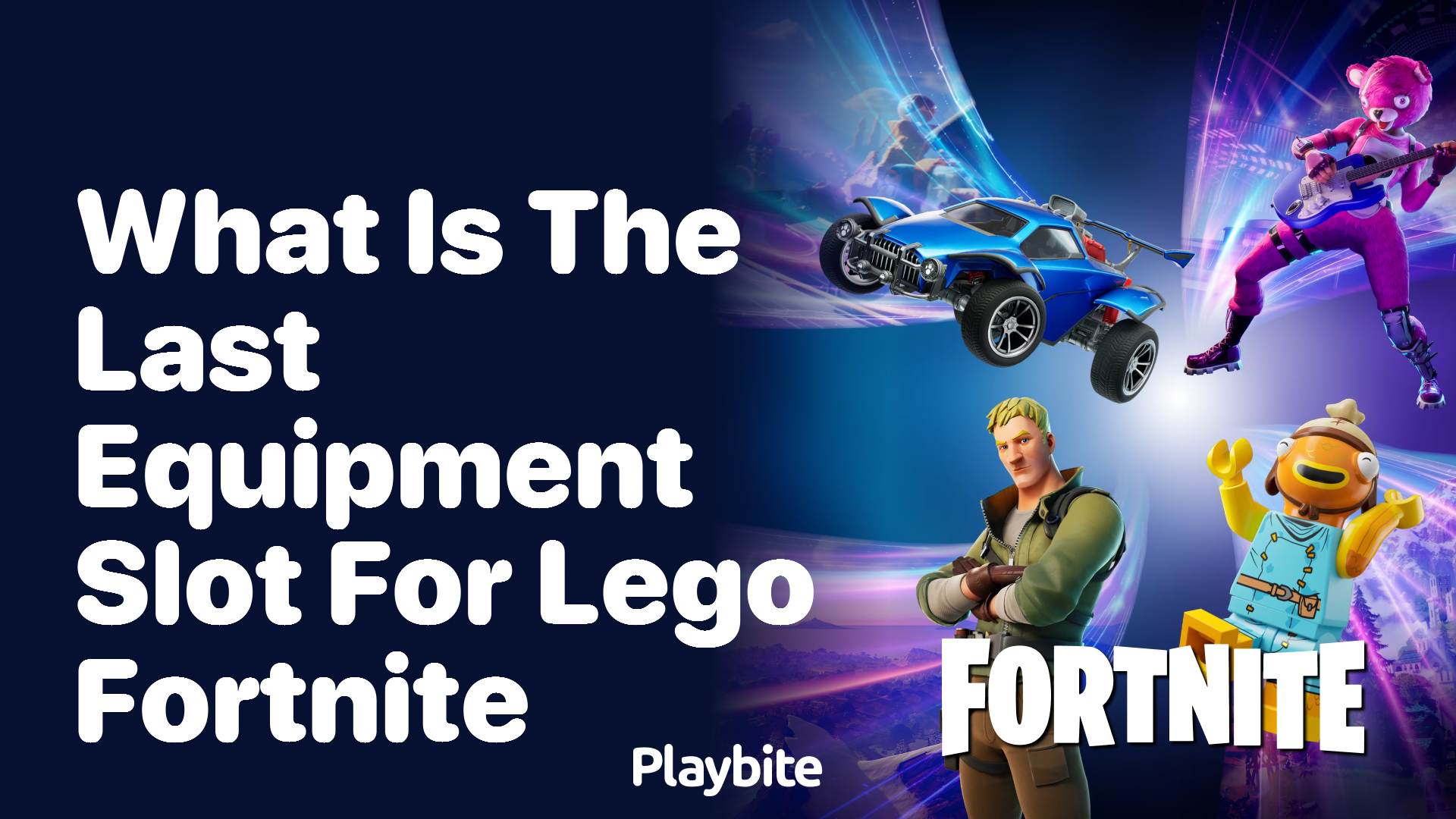 What Is the Last Equipment Slot for in Lego Fortnite?