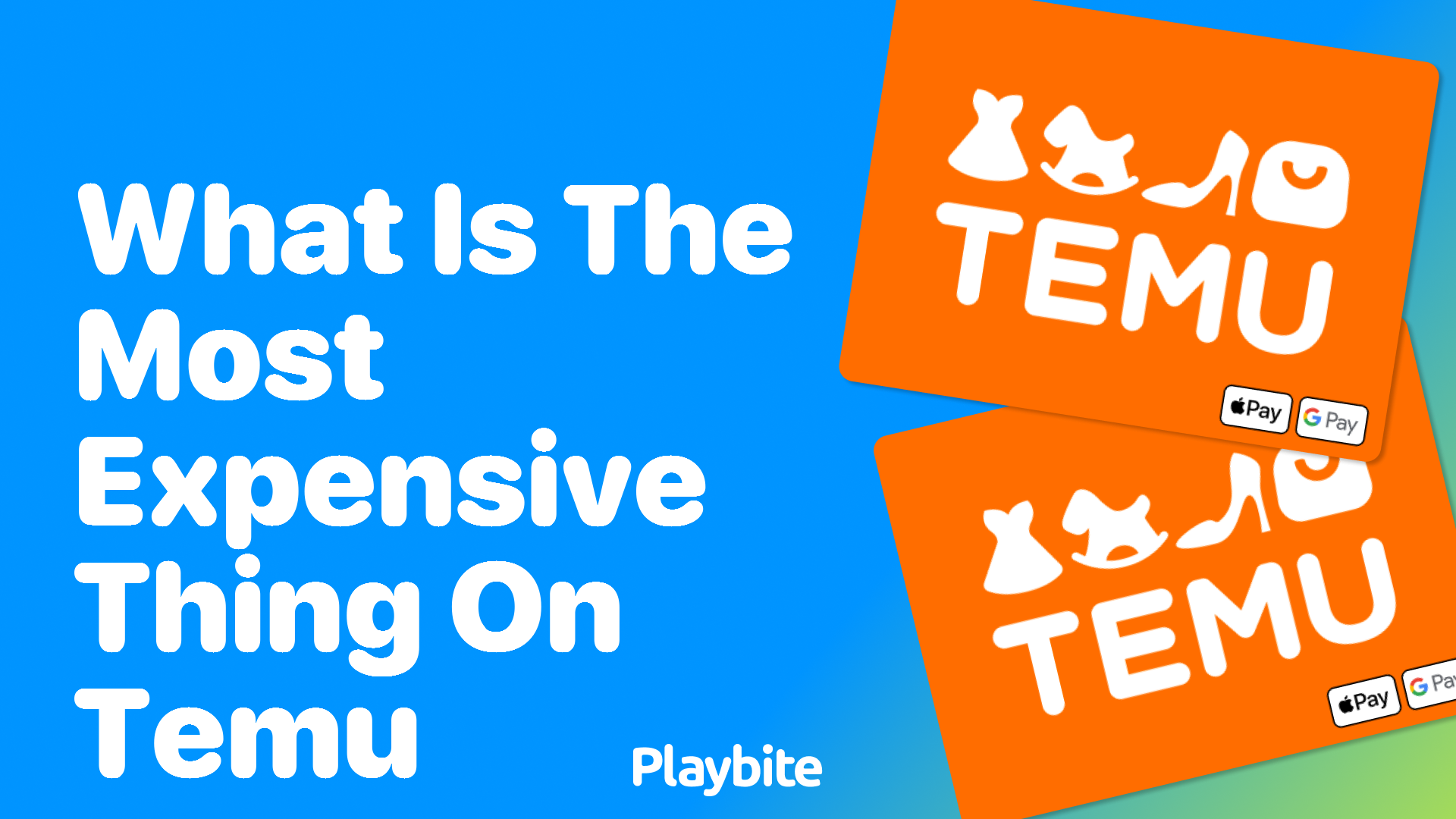 What Is the Most Expensive Thing on Temu?