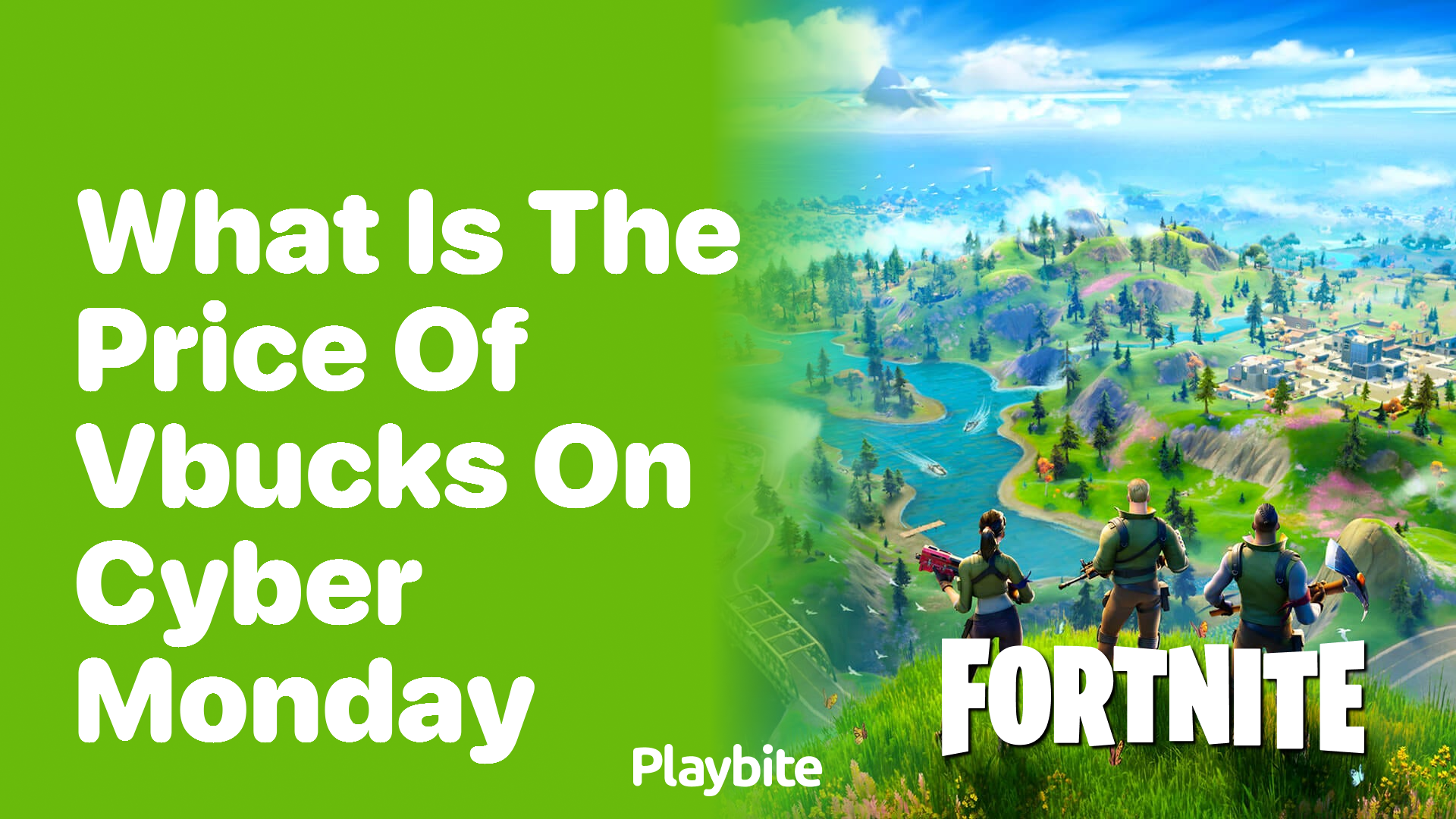 What is the Price of V-Bucks on Cyber Monday?