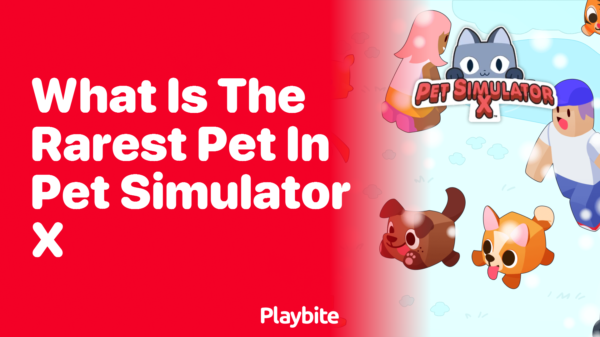 Discovering the Rarest Pet in Pet Simulator X