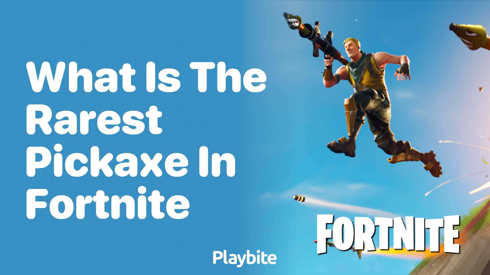 What Is the Rarest Pickaxe in Fortnite?