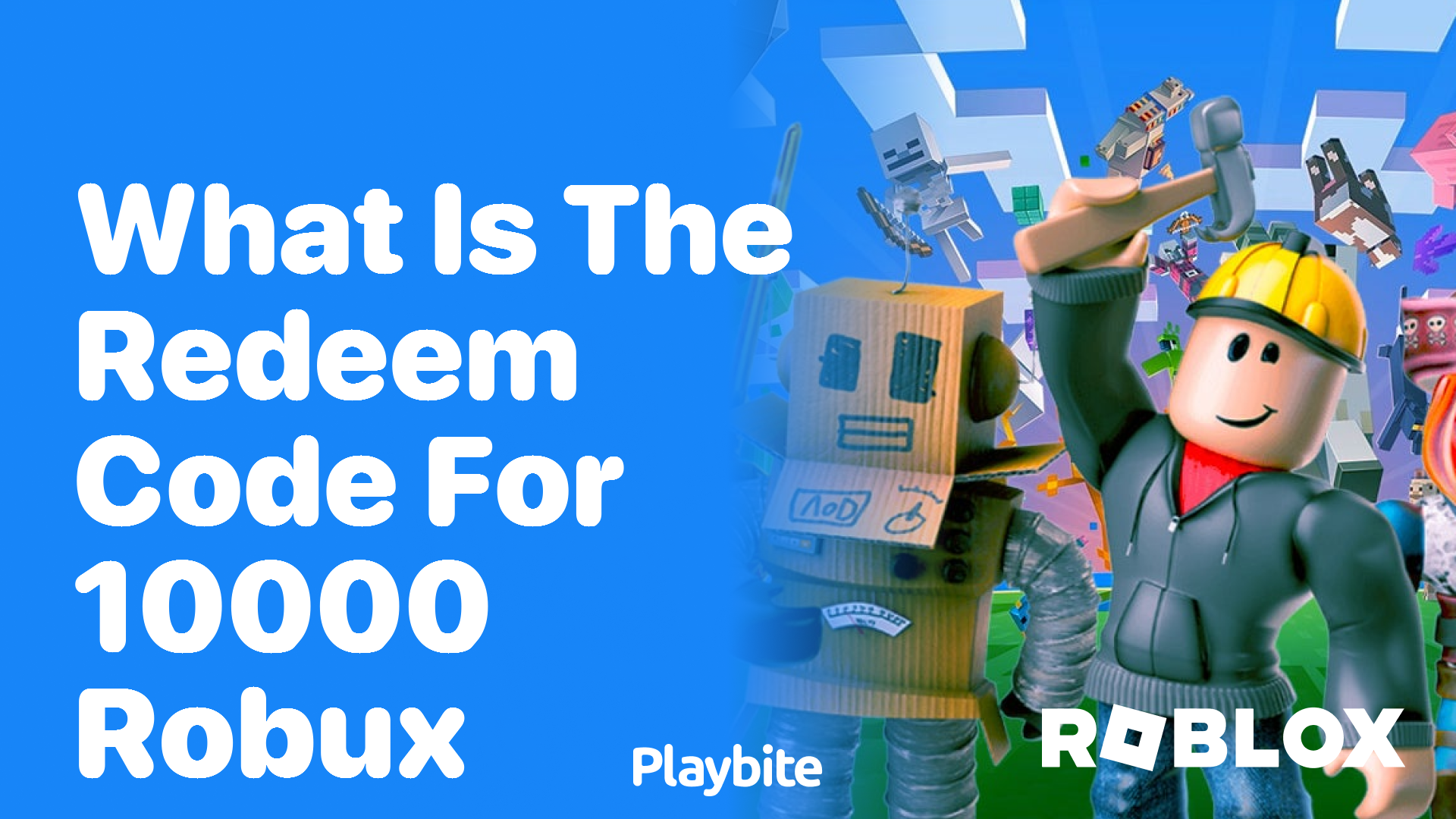 What Is the Redeem Code for 10000 Robux?