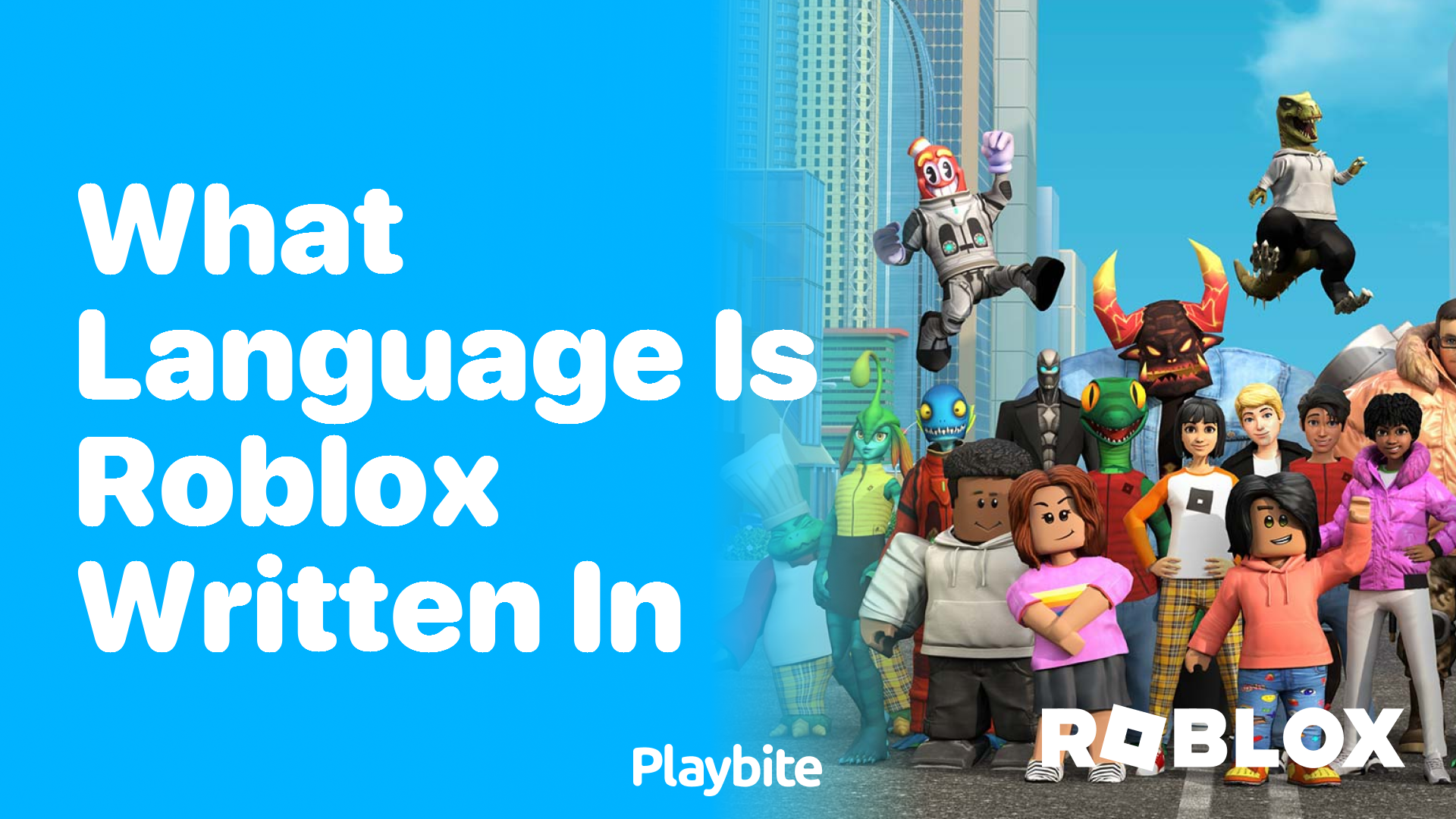 What Language Is Roblox Written In?